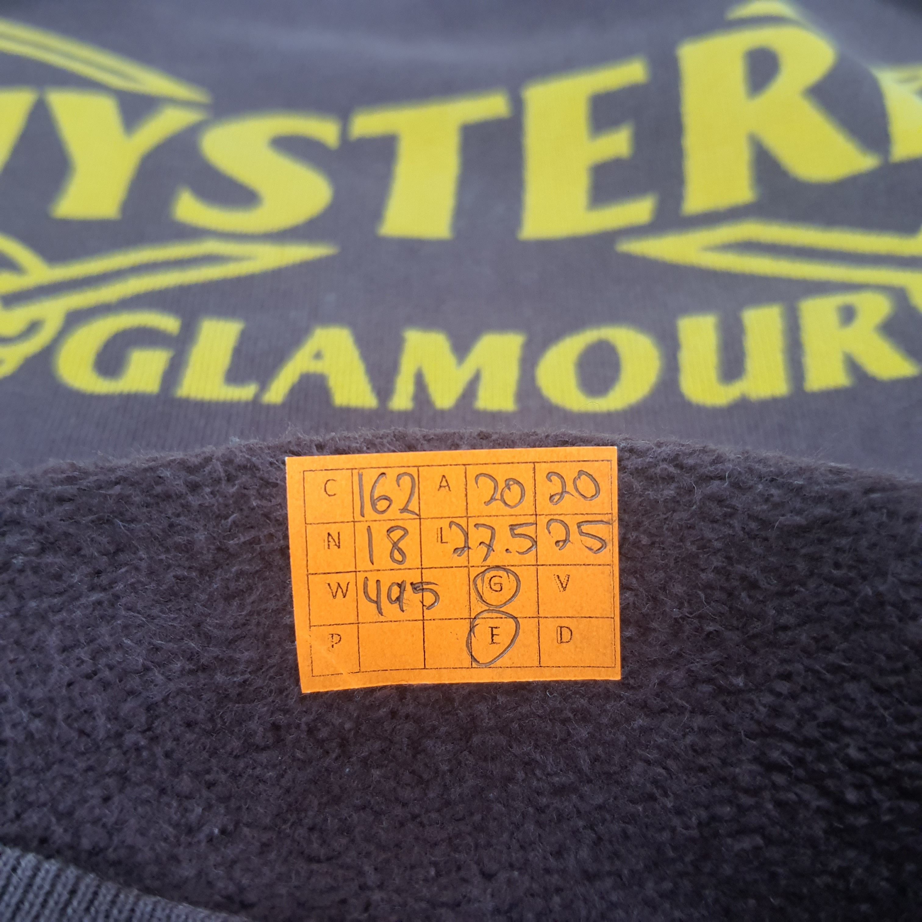 Hysteric Glamour Vintage Hysteric Glamour Japanese Brand Sweatshirts Size US S / EU 44-46 / 1 - 8 Thumbnail