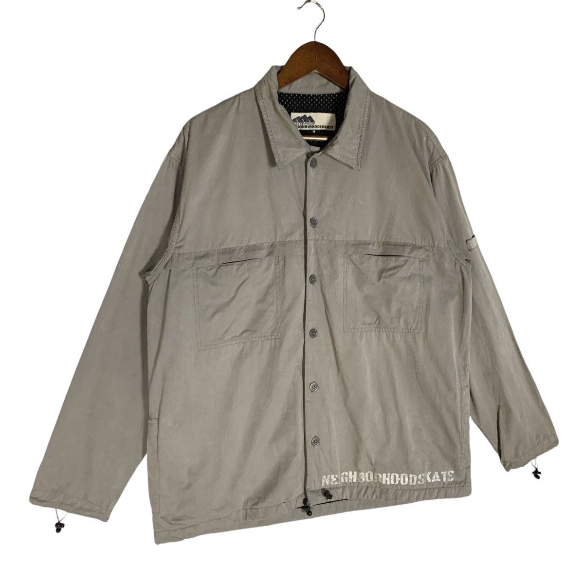 Neighborhood Neighborhood Skate Waterproof Button Up Jacket Size M Size US M / EU 48-50 / 2 - 3 Thumbnail