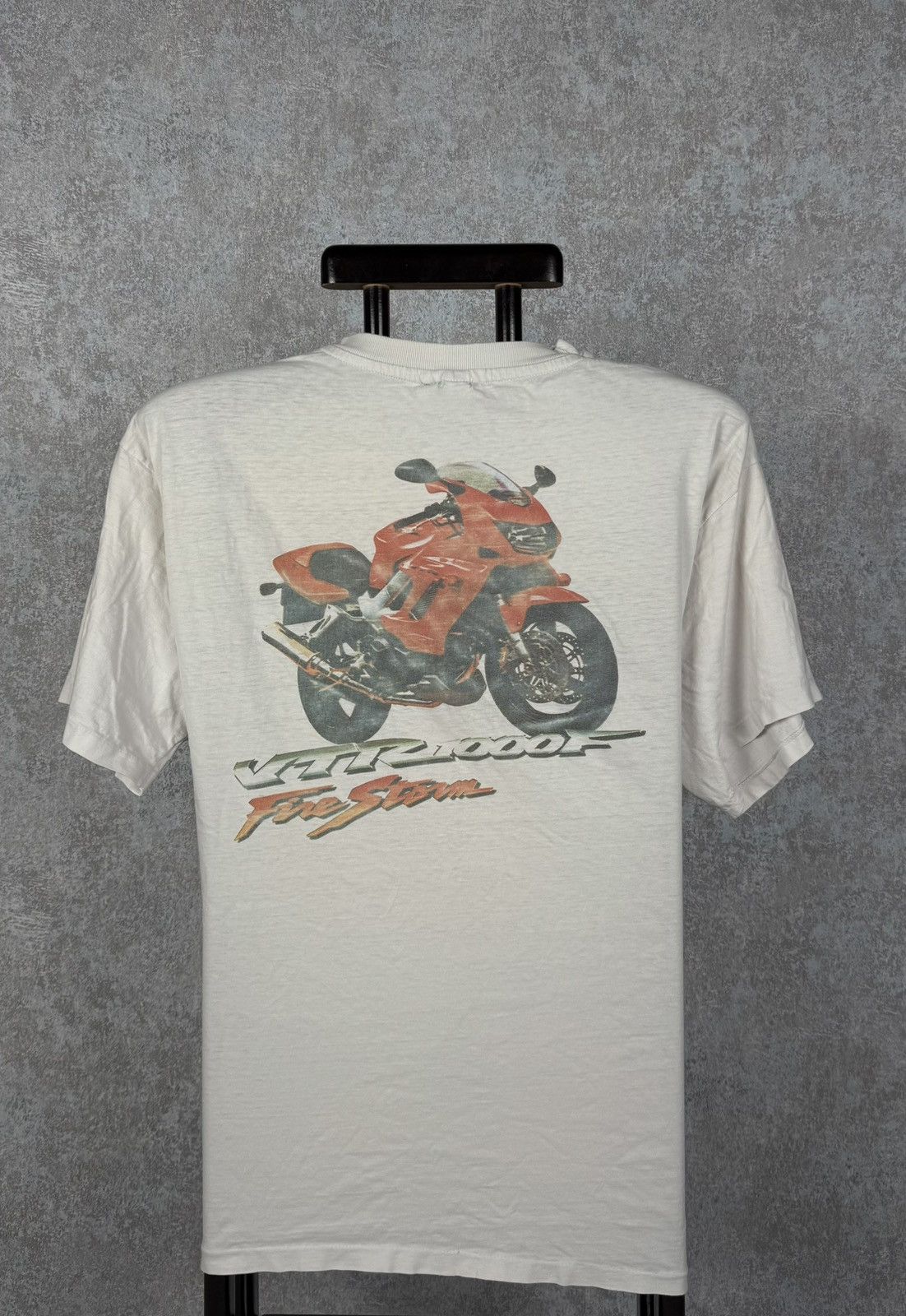 Honda VINTAGE 90S HONDA MOTORCYCLE MADE IN USA T-SHIRT Size US XL / EU 56 / 4 - 1 Thumbnail