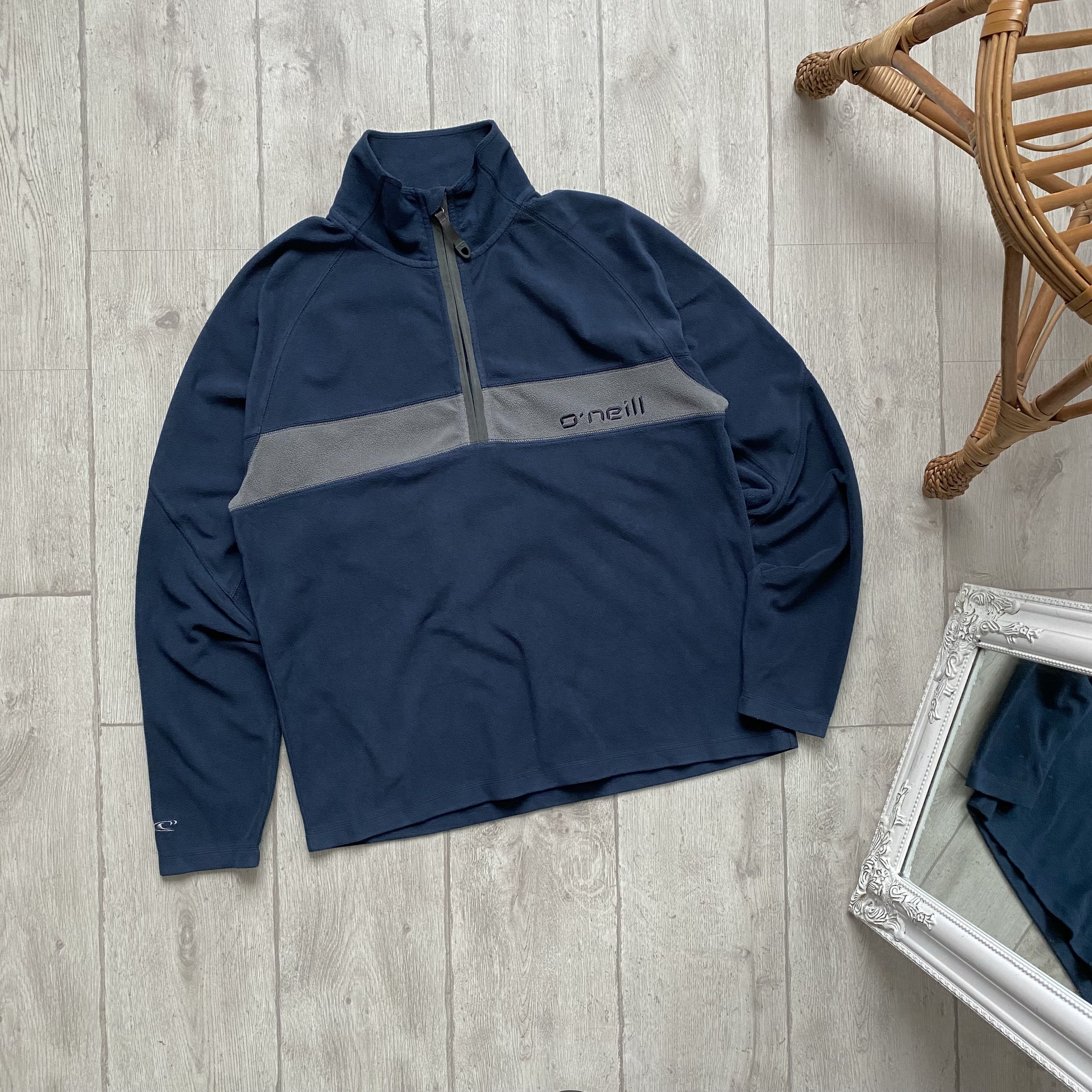 O'Neill 🏔️ Vintage 90s O’neill Fleece 1/4 Zip Sweatshirt Sweater Size US XL / EU 56 / 4 - 1 Thumbnail