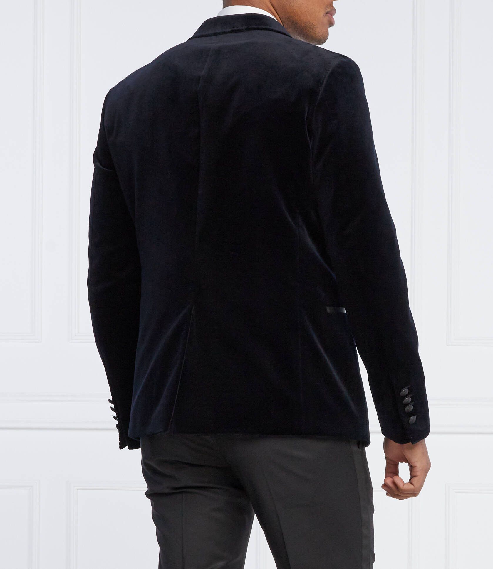 Joop! Joop! Slim Fit Velvet Hilarious Bordeux Blazer Jacket Size US M / EU 48-50 / 2 - 3 Thumbnail