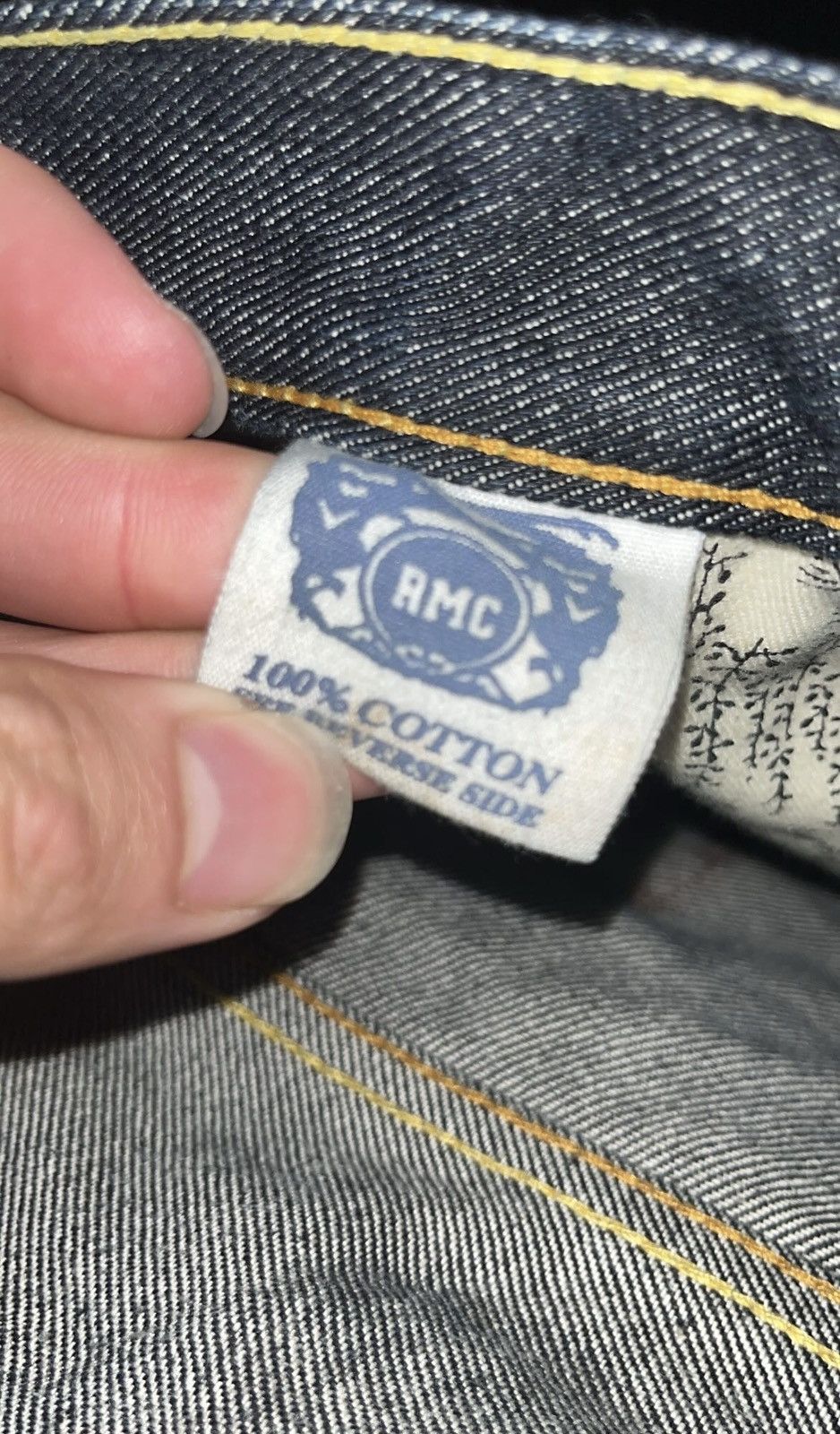 Other × Vintage RMC JEANS Size US 38 / EU 54 - 3 Thumbnail