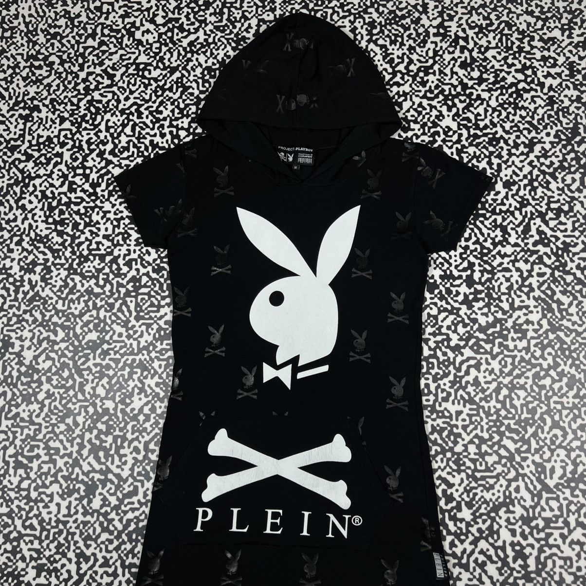 Philipp Plein Vintage Y2K Playboy X Philipp Plein Monogram Mini Dress Size M / US 6-8 / IT 42-44 - 4 Thumbnail