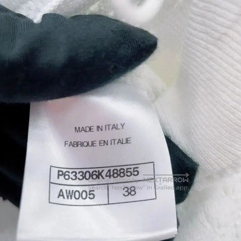 Chanel Chanel White Cotton Casual Pants . Size 30" / US 8 / IT 44 - 8 Thumbnail