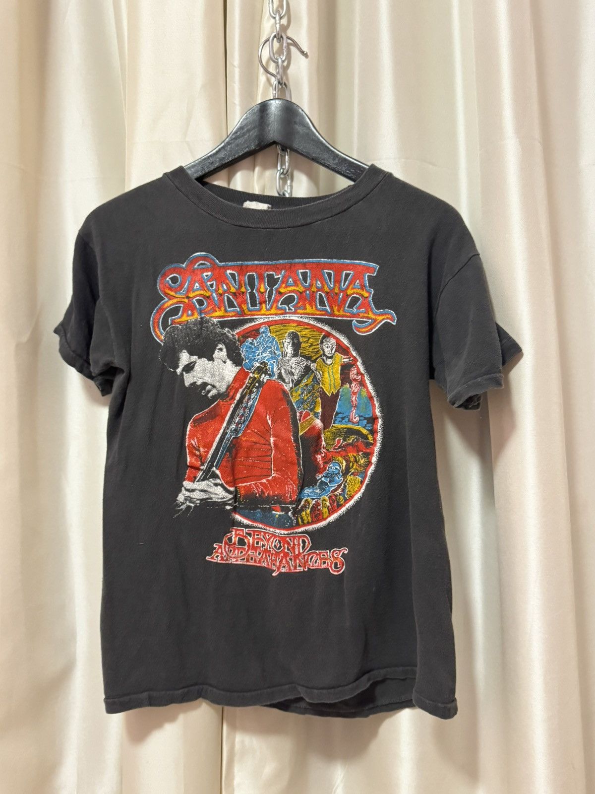 Vintage Vintage Santana Beyond Apperances 1985 Tshirt Size US XS / EU 42 / 0 - 1 Thumbnail