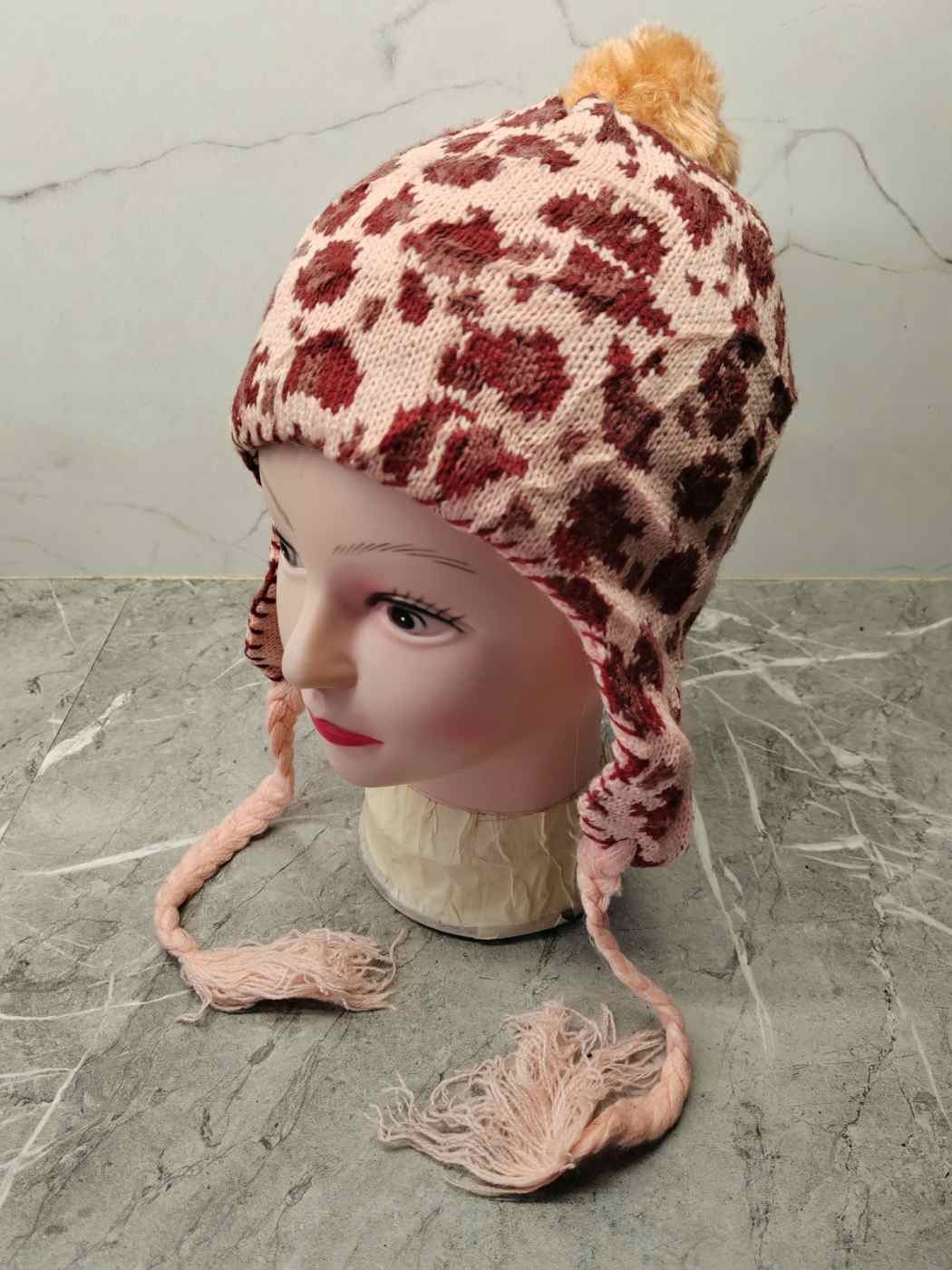 image of Hat x Vintage Hushush Earflap Beanie in Mix, Men's