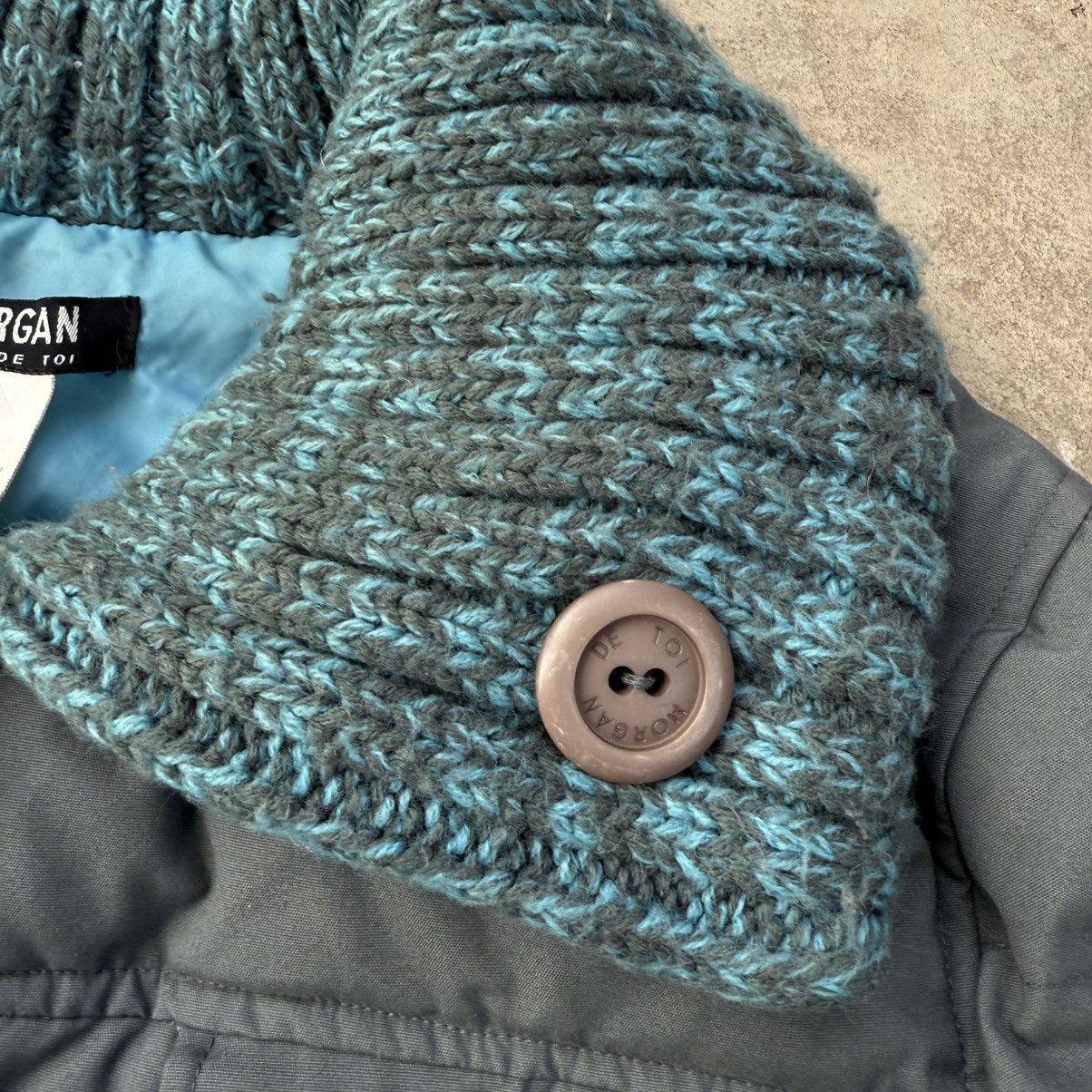 Morgan De Toi Morgan De Toi Grey Puffer Jacket Size M / US 6-8 / IT 42-44 - 5 Thumbnail