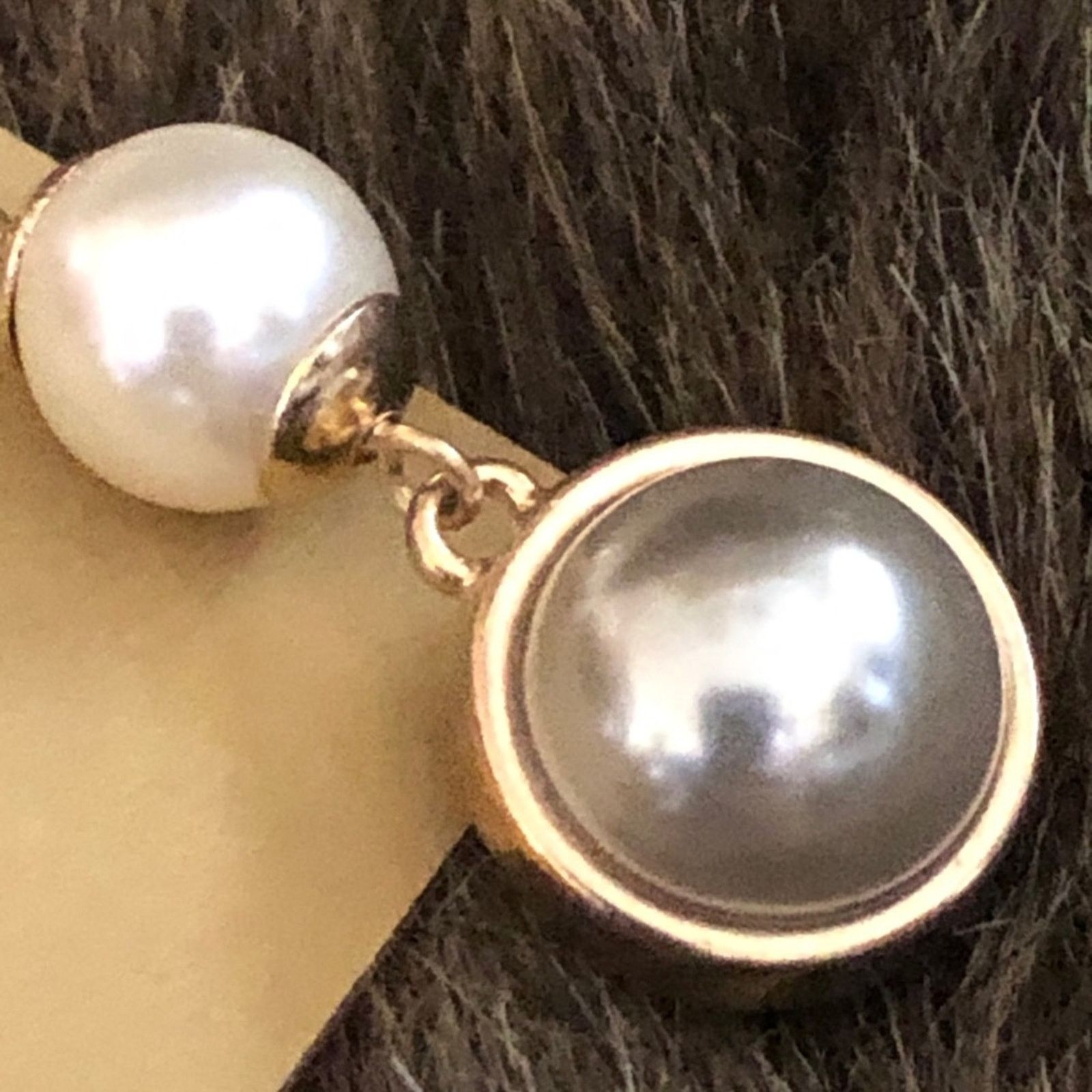 Jewelry Faux Pearl dangle drop fish hook earrings Size ONE SIZE - 4 Thumbnail