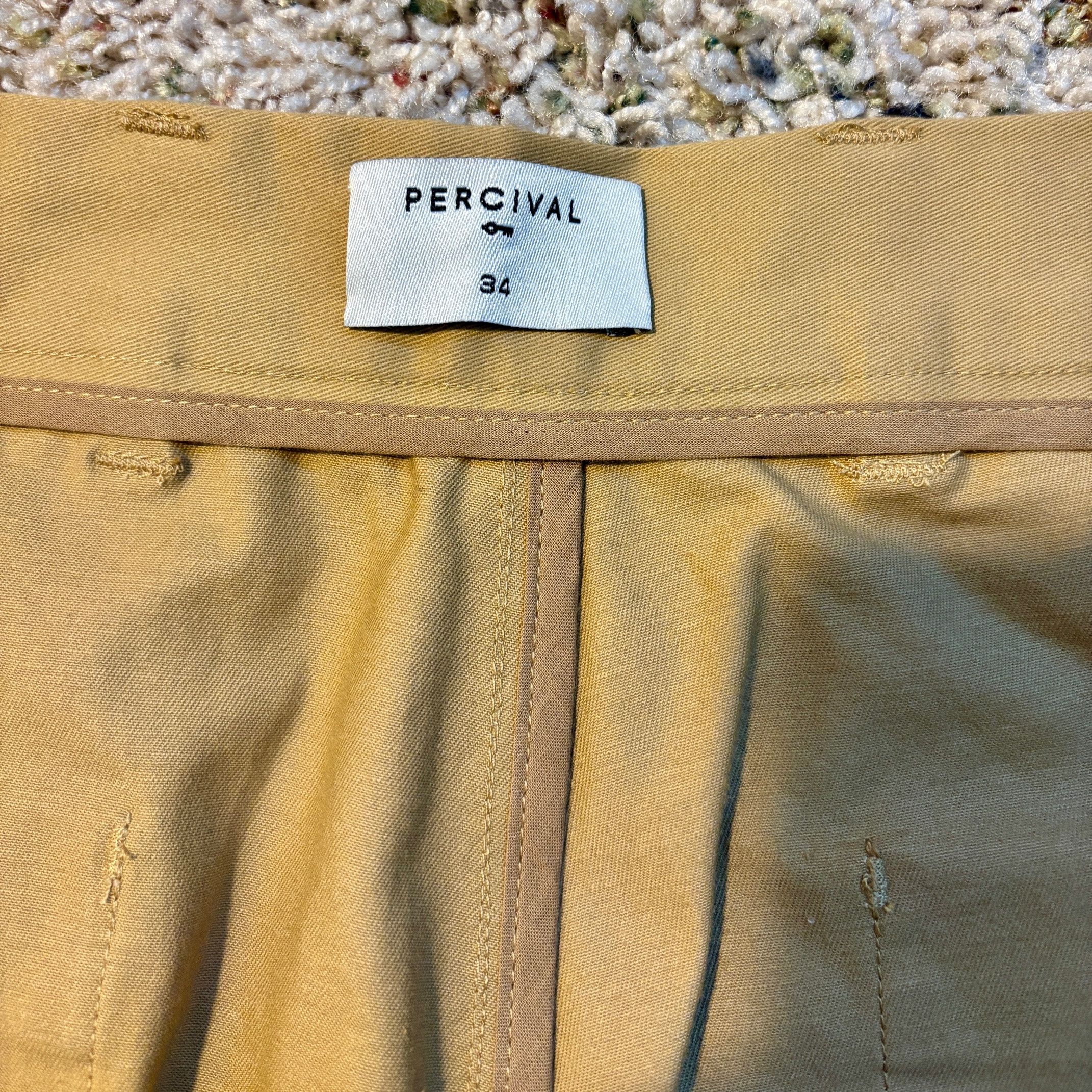 Percival Men's Percival Tan Utility Trouser, 34 Size US 34 / EU 50 - 4 Thumbnail
