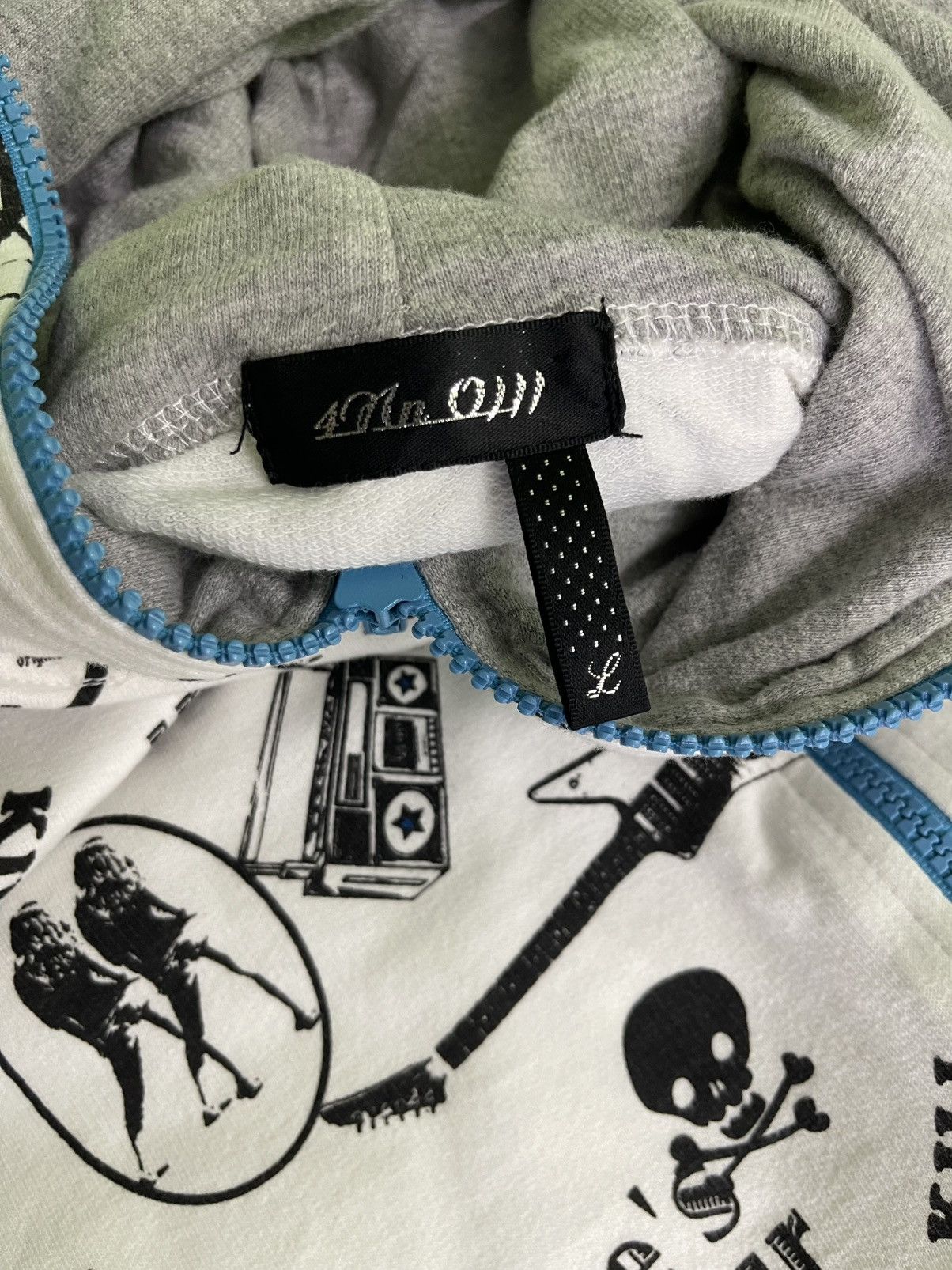 Hysteric Glamour Vintage inn O Style Skull Design Hoodie Size US L / EU 52-54 / 3 - 12 Thumbnail