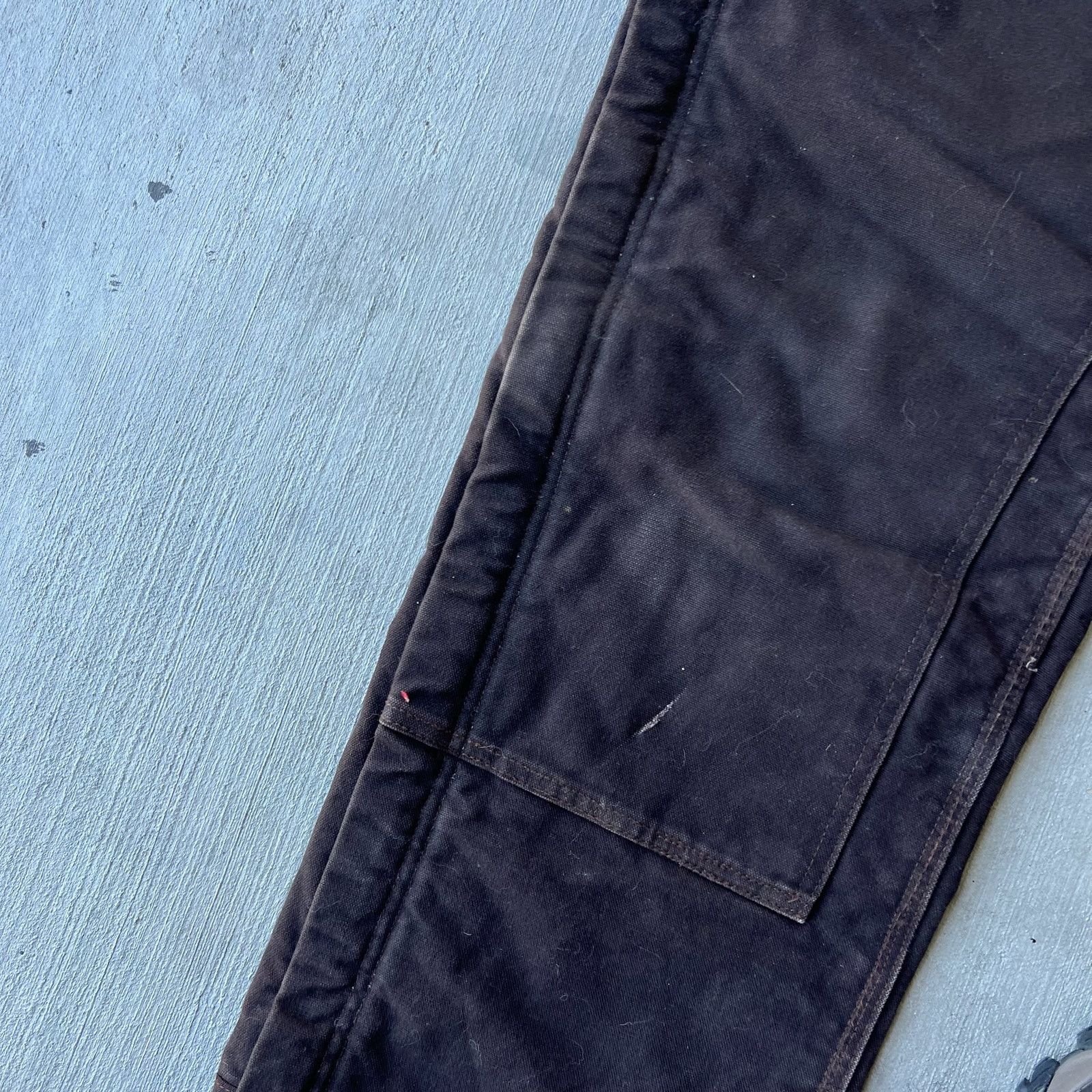 Carhartt × Vintage Carhartt brown insulated double knee work carpenter pants Size US 35 - 6 Thumbnail
