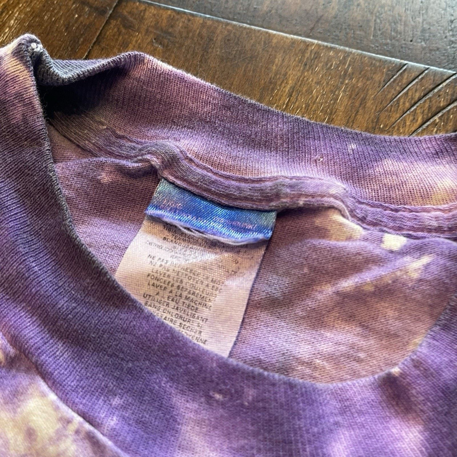Fruit Of The Loom Vtg 90s Fruit Of The Loom Tie Dye Single Stitch T-Shirt L Size US L / EU 52-54 / 3 - 4 Thumbnail