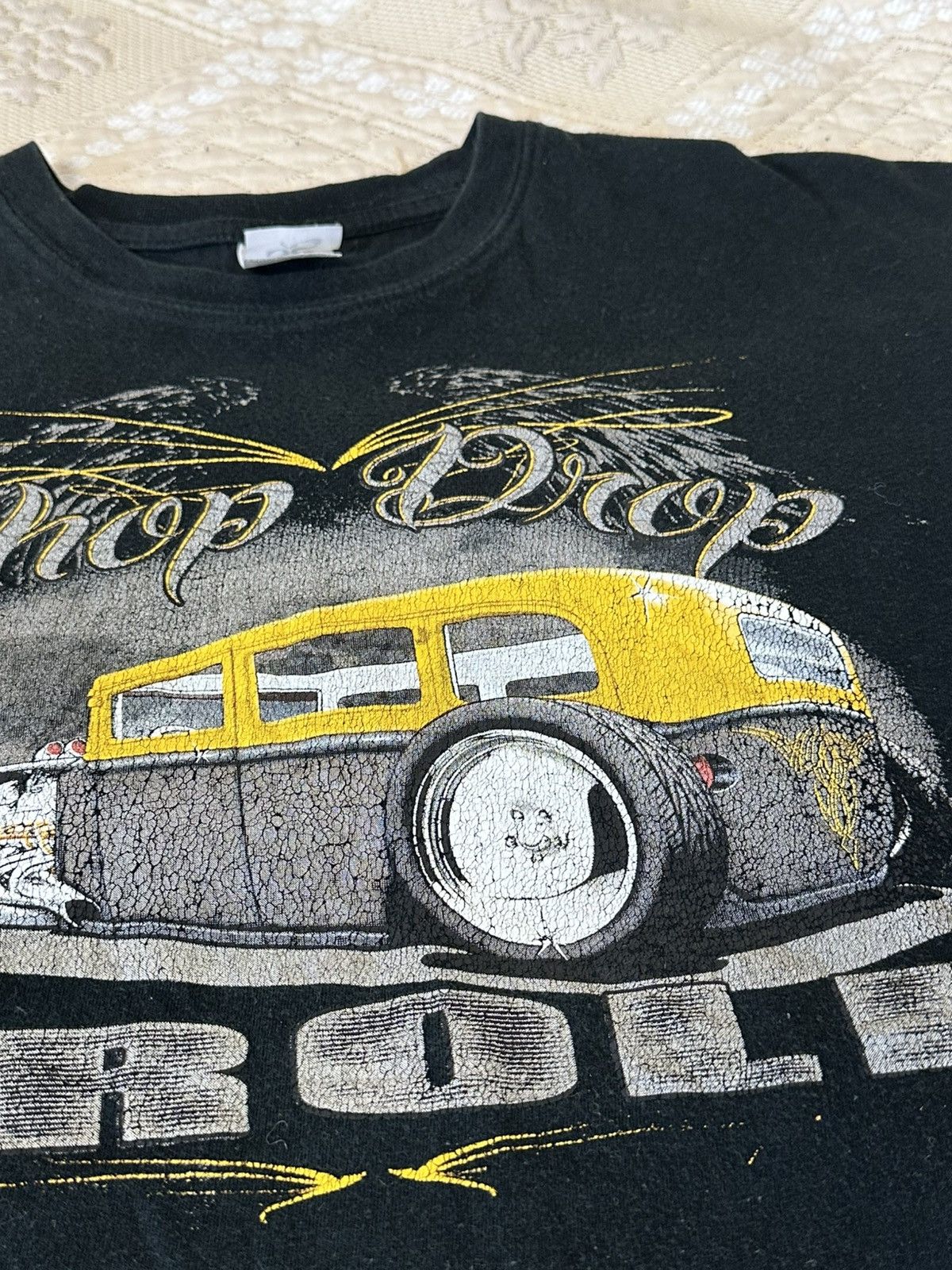 Vintage 🔥 Vintage Skeleton Hot Rod Racing T Shirt 90s Cars Ford Race Size US L / EU 52-54 / 3 - 5 Thumbnail
