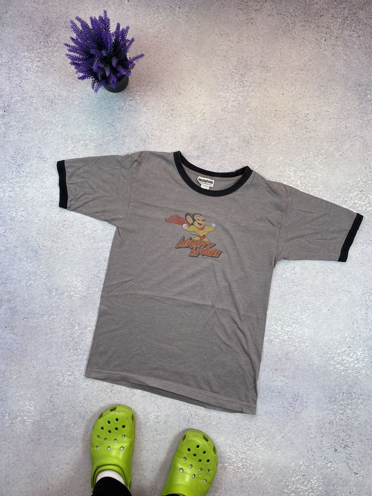 Vintage Vintage Mighty Mouse Men’s T-shirt With Big Logo 2003 Medium Size US M / EU 48-50 / 2 - 1 Thumbnail