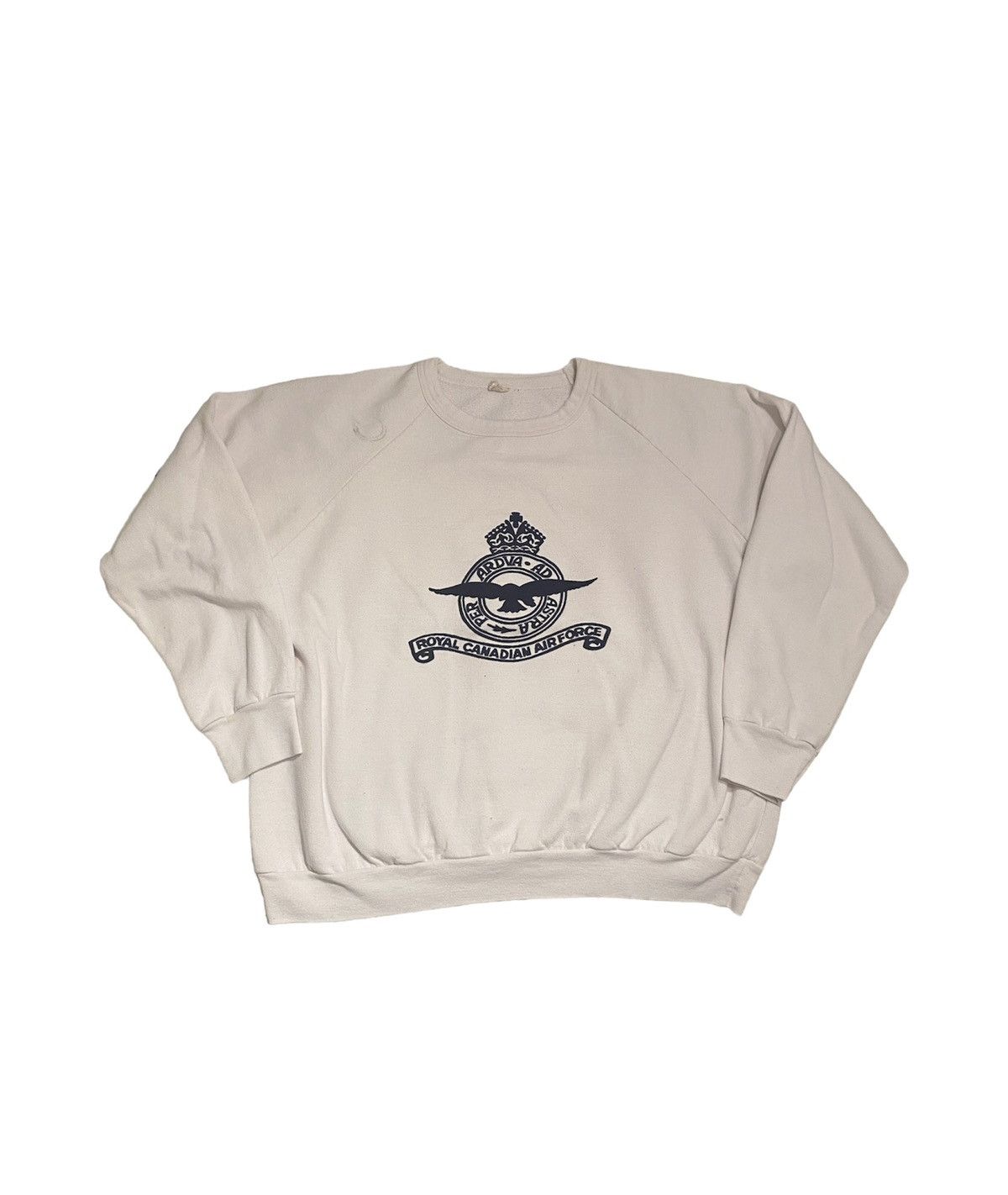 Vintage Vintage 80’s Streetwear Canadian Airforce Crewneck M Size US M / EU 48-50 / 2 - 1 Thumbnail
