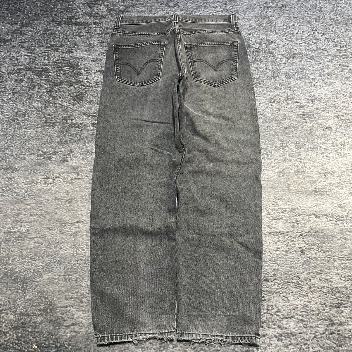 Levi's VINTAGE LEVI'S 550 BLACK FADED BAGGY RELAXED FIT JEANS 34x30 Size US 34 / EU 50 - 1 Thumbnail