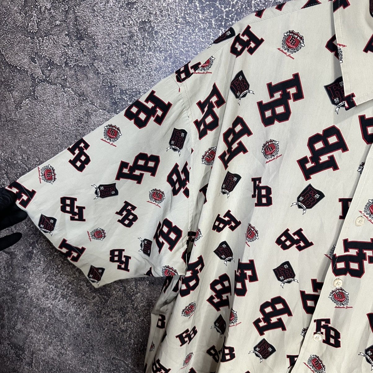 Fubu Vintage Rare Fubu Rap Monogram Shirt Size US XXL / EU 58 / 5 - 9 Thumbnail