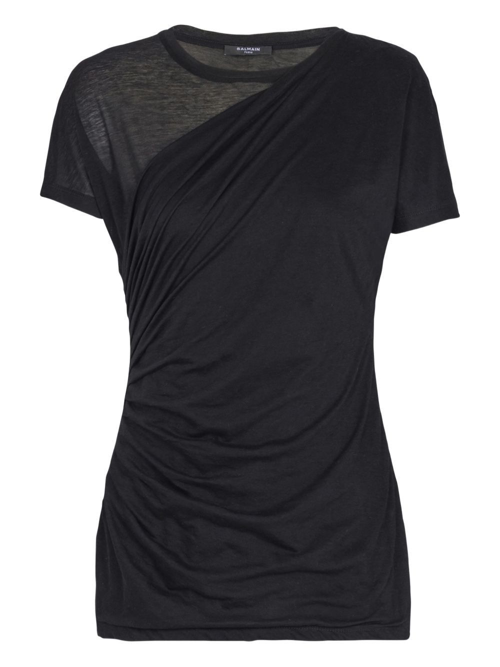 Balmain COTTON T-SHIRT Size XS / US 0-2 / IT 36-38 - 1 Thumbnail