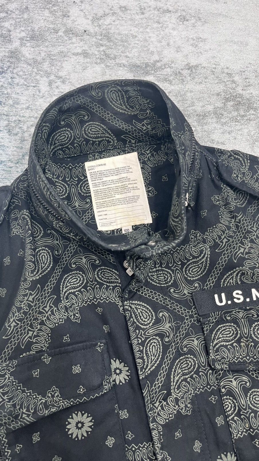 Japanese Brand Vintage m65 style jacket Size US M / EU 48-50 / 2 - 2 Thumbnail