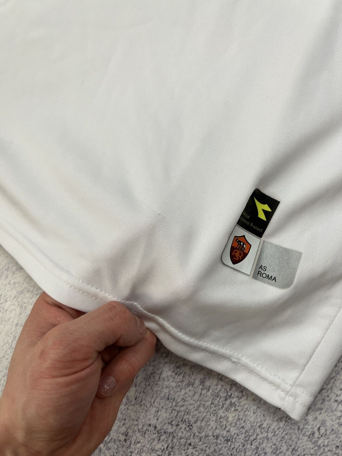 Diadora × Vintage Diadora As Roma Away Football Shirt 2004/05 Soccer Jersey Size US XL / EU 56 / 4 - 6 Thumbnail