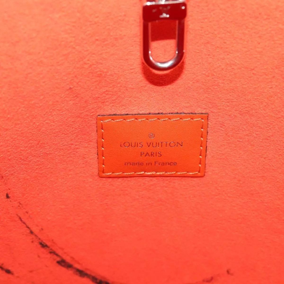 Louis Vuitton LOUIS VUITTON Epi Neverfull MM Tote Bag Orange Pimon Size ONE SIZE - 8 Thumbnail