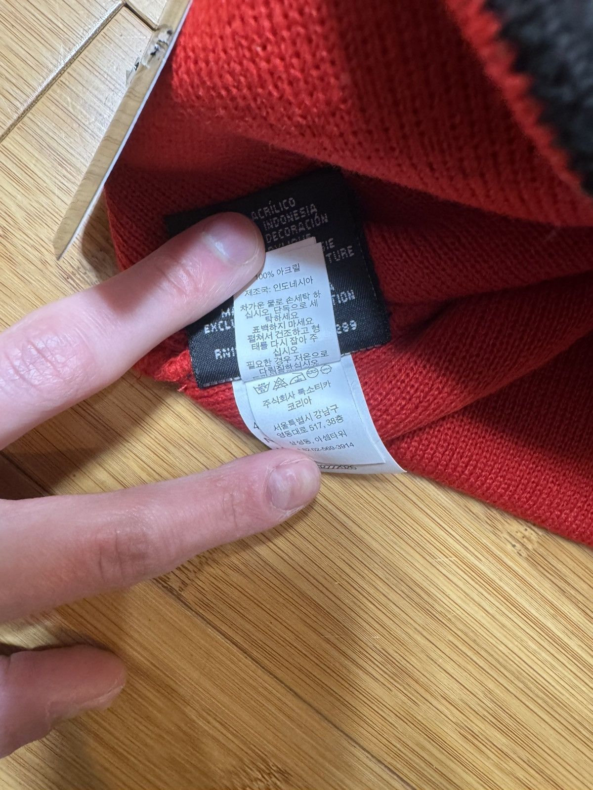 Supreme Supreme Ghostface Beanie Red Size ONE SIZE - 8 Thumbnail
