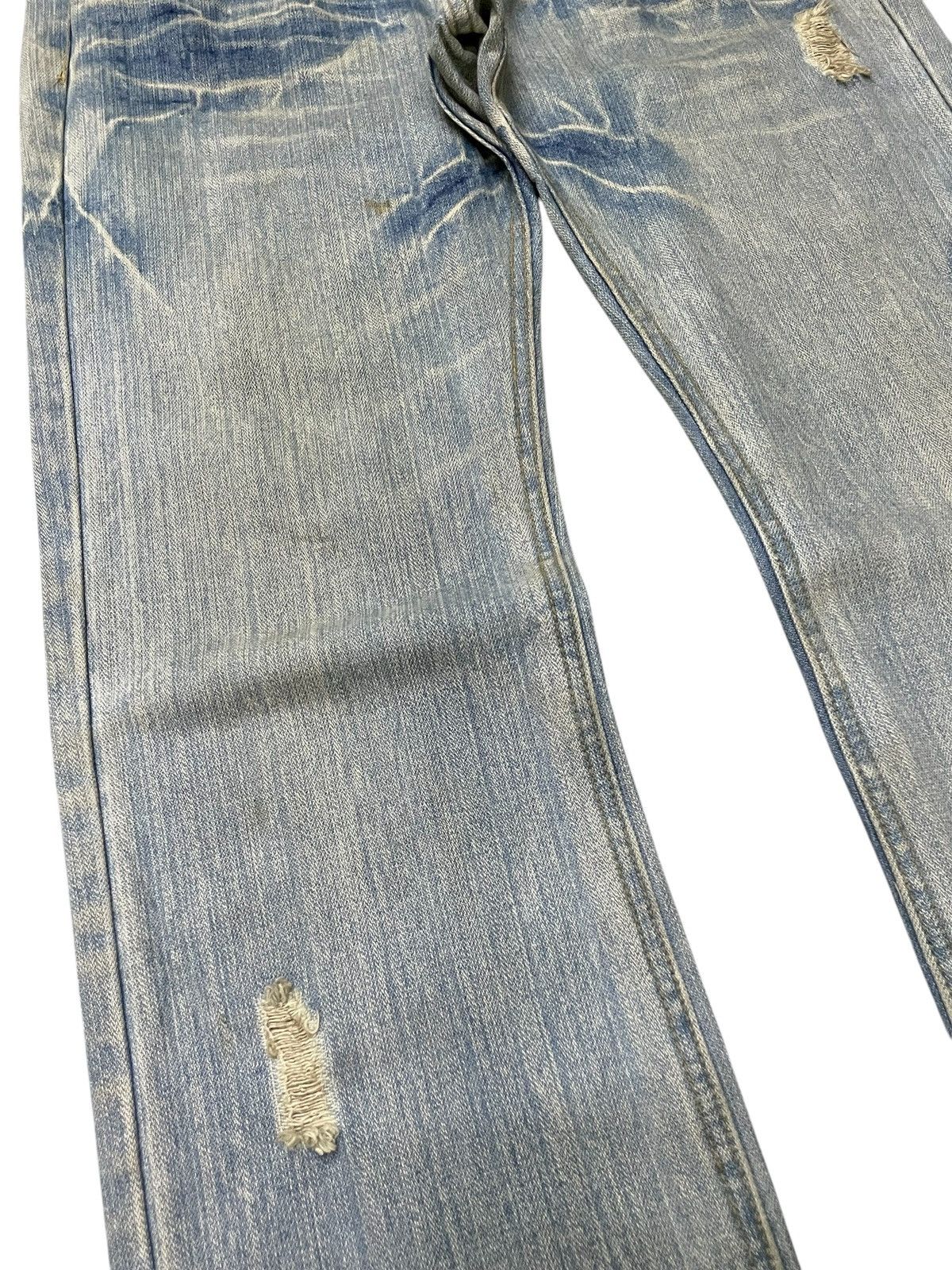 Hysteric Glamour Hysteric Glamour Style I ❤️ Surf Patched Muddy Wash Jeans Size US 32 / EU 48 - 8 Thumbnail