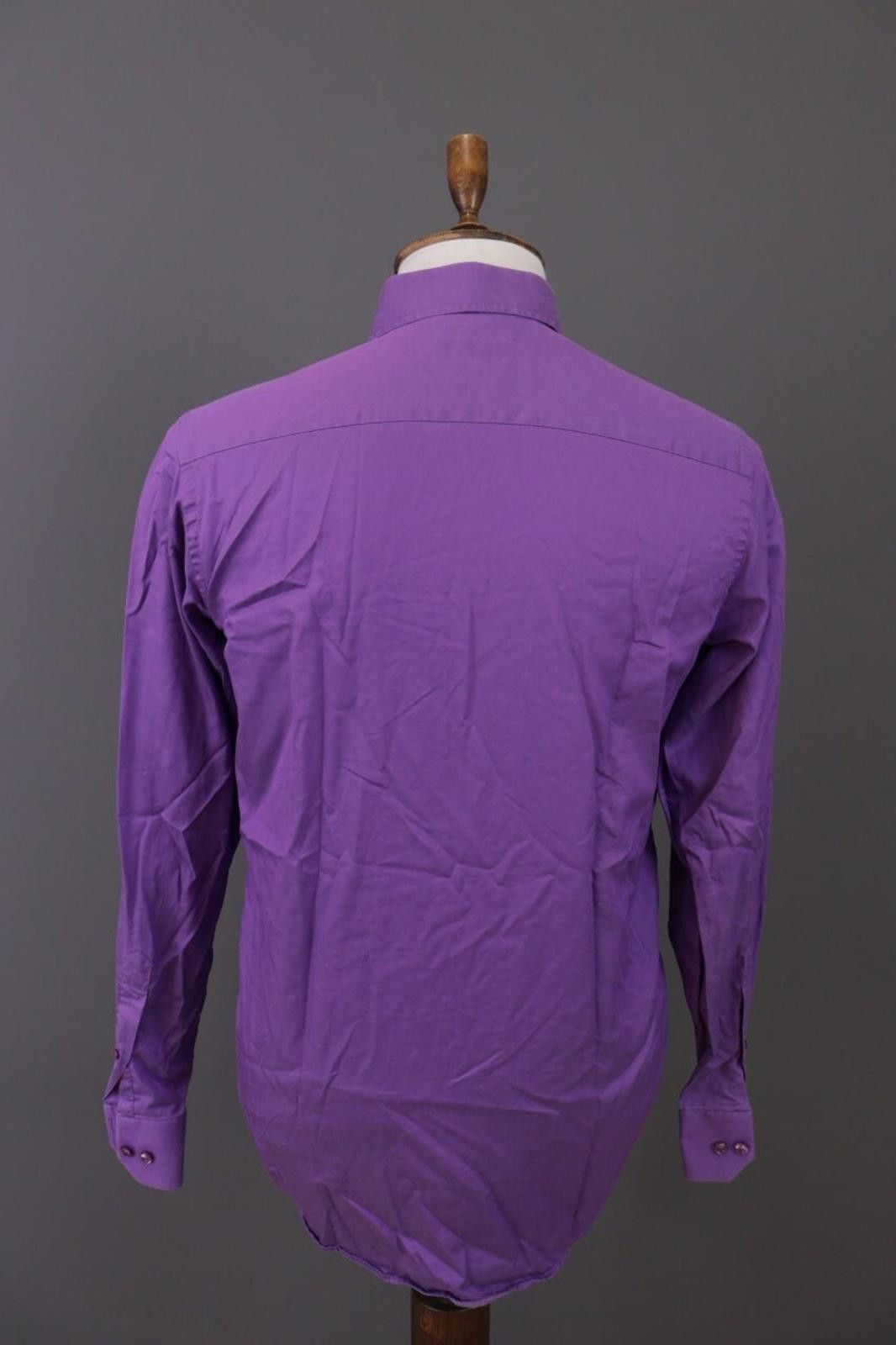 Eton Eton Contemporary Purple Sweden Shirt Size 38 / 15 Size US M / EU 48-50 / 2 - 12 Thumbnail