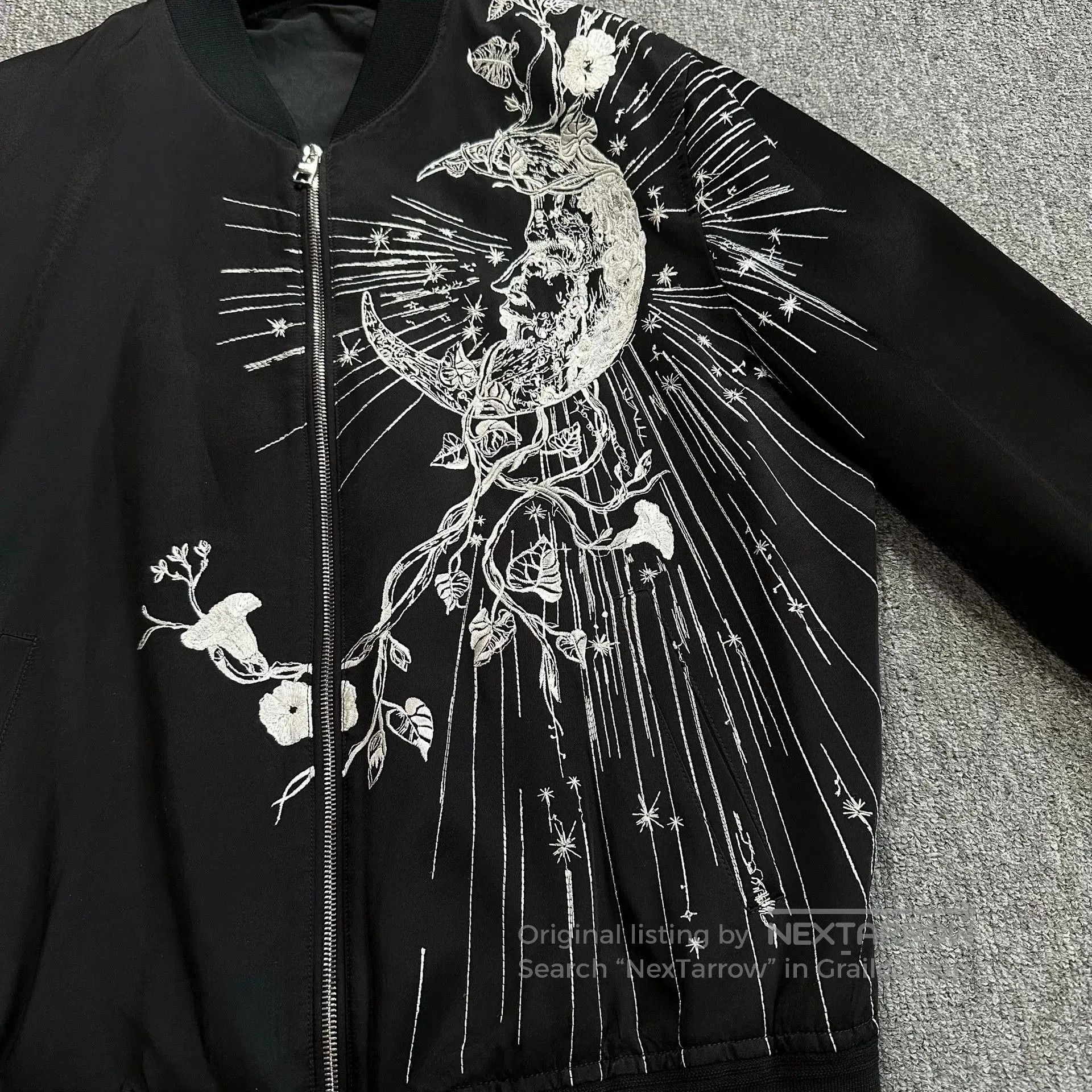 Alexander McQueen Alexander McQueen Embroidered Black Jacket. Size US L / EU 52-54 / 3 - 2 Thumbnail