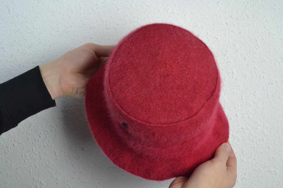 Kangol × Vintage Vintage Red Kangol Angora Blend Bucket Hat Size ONE SIZE - 7 Thumbnail