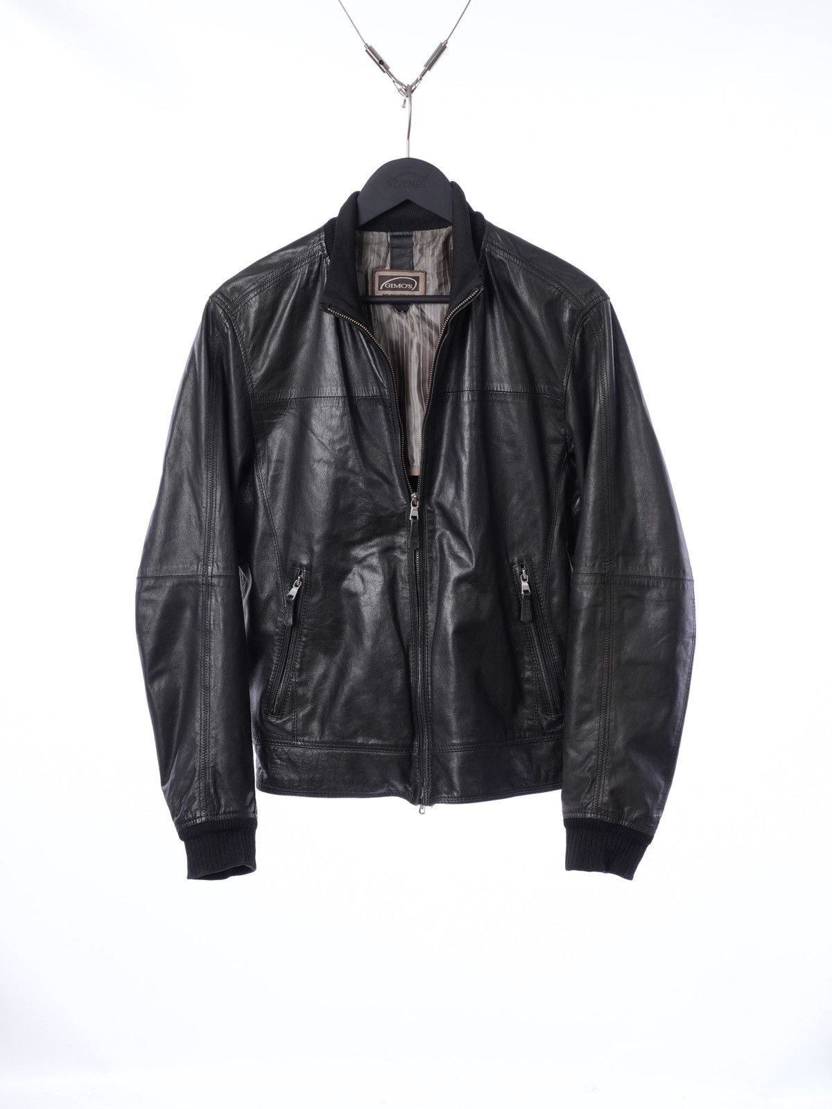 Gimo's Gimo's Leather Jacket Bomber sz M Size US M / EU 48-50 / 2 - 1 Thumbnail