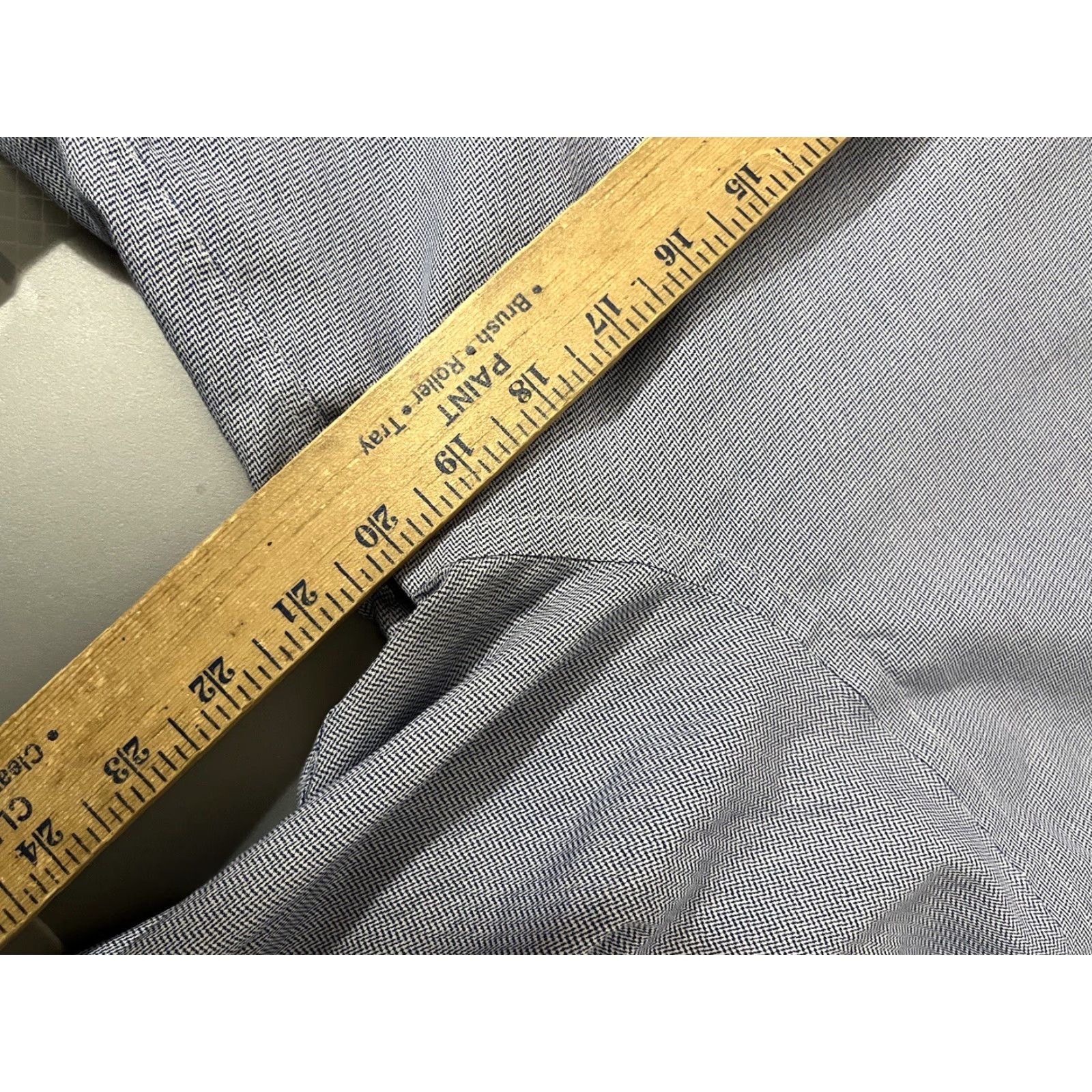 Michael Kors Michael Kors Button-Up Shirt Men Regular 15.5 Long Sleeve Blue Non Iron Size US M / EU 48-50 / 2 - 6 Thumbnail