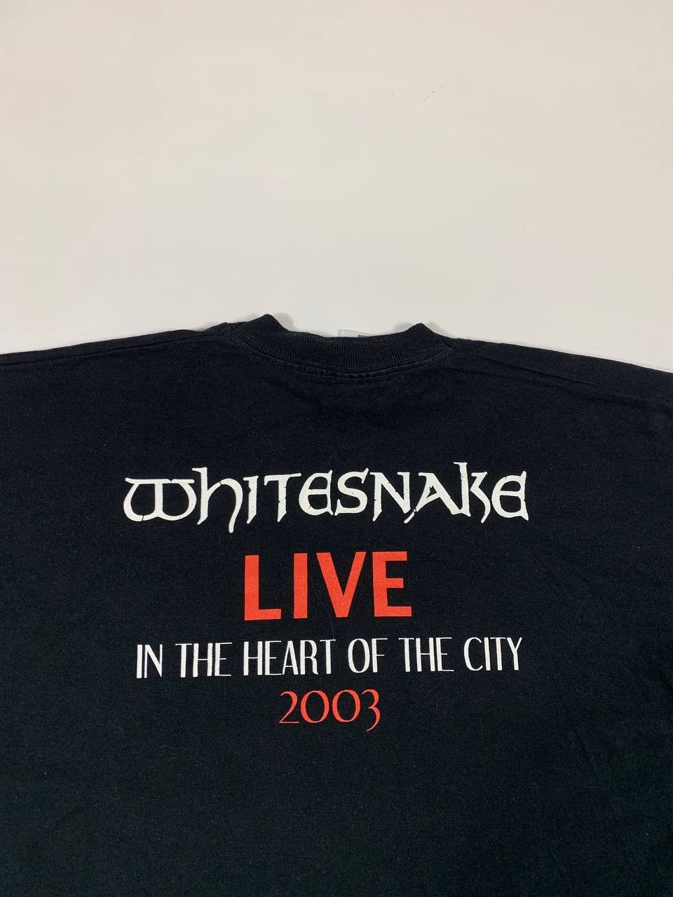 Vintage Whitesnake 2003 Live The Still Of The Night Vintage T-shirt Size US L / EU 52-54 / 3 - 5 Thumbnail