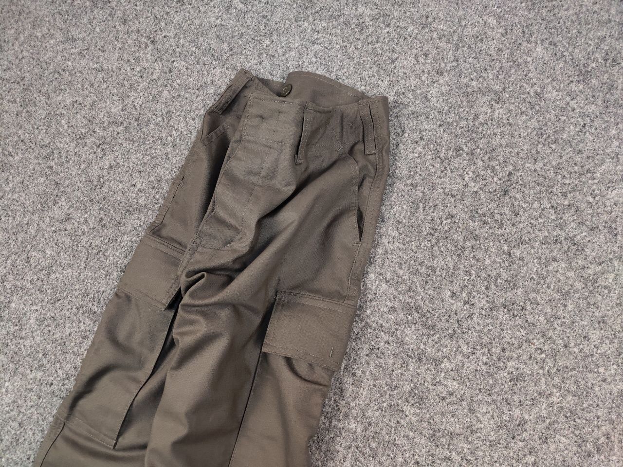 Japanese Brand Vintage 98s Genuine French Khaki Cargo Combat Trousers Pants Size US 32 / EU 48 - 4 Thumbnail