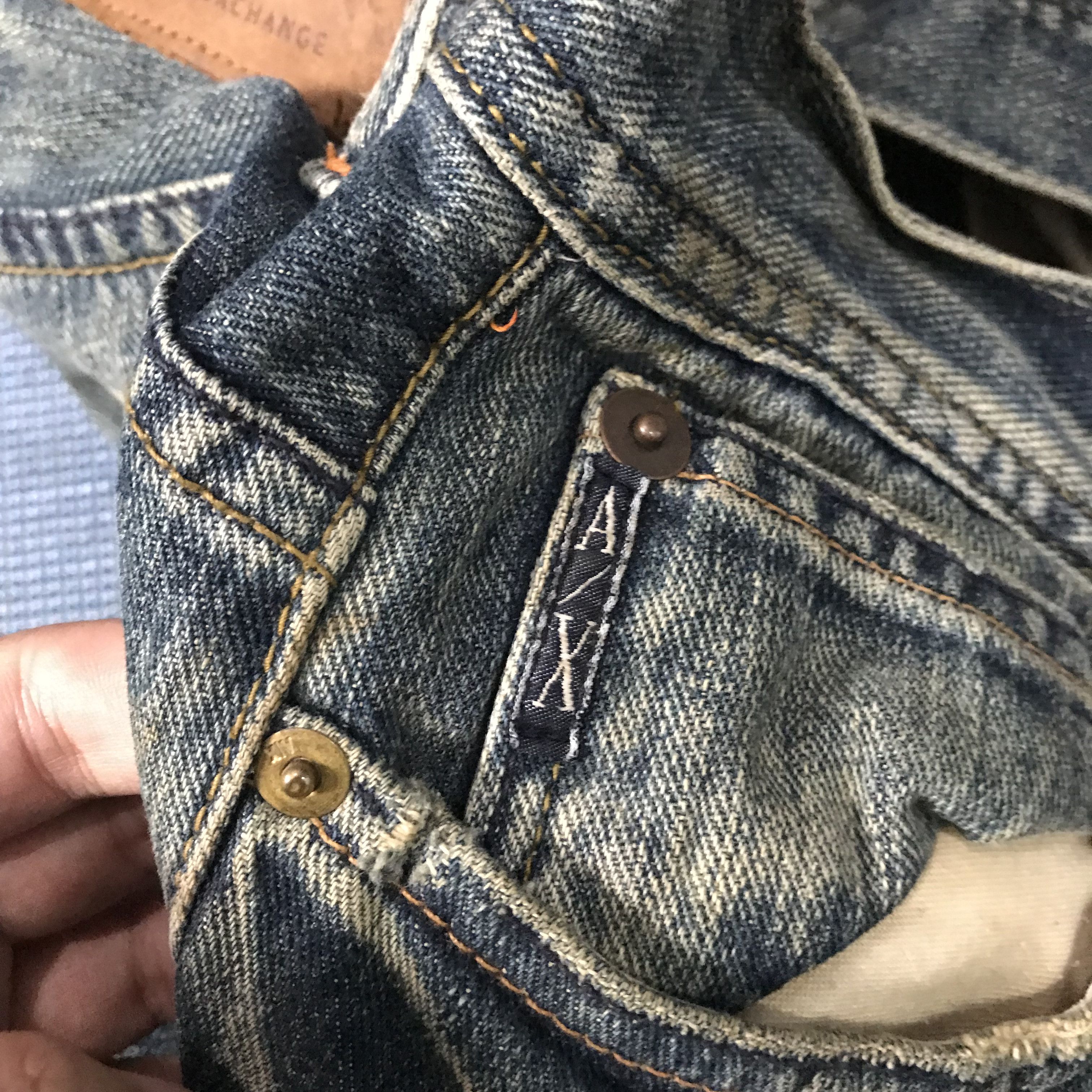 Armani Exchange Armani exchange Jeans Denim indigo Jeans Boot Cut jeans Size US 28 / EU 44 - 13 Thumbnail