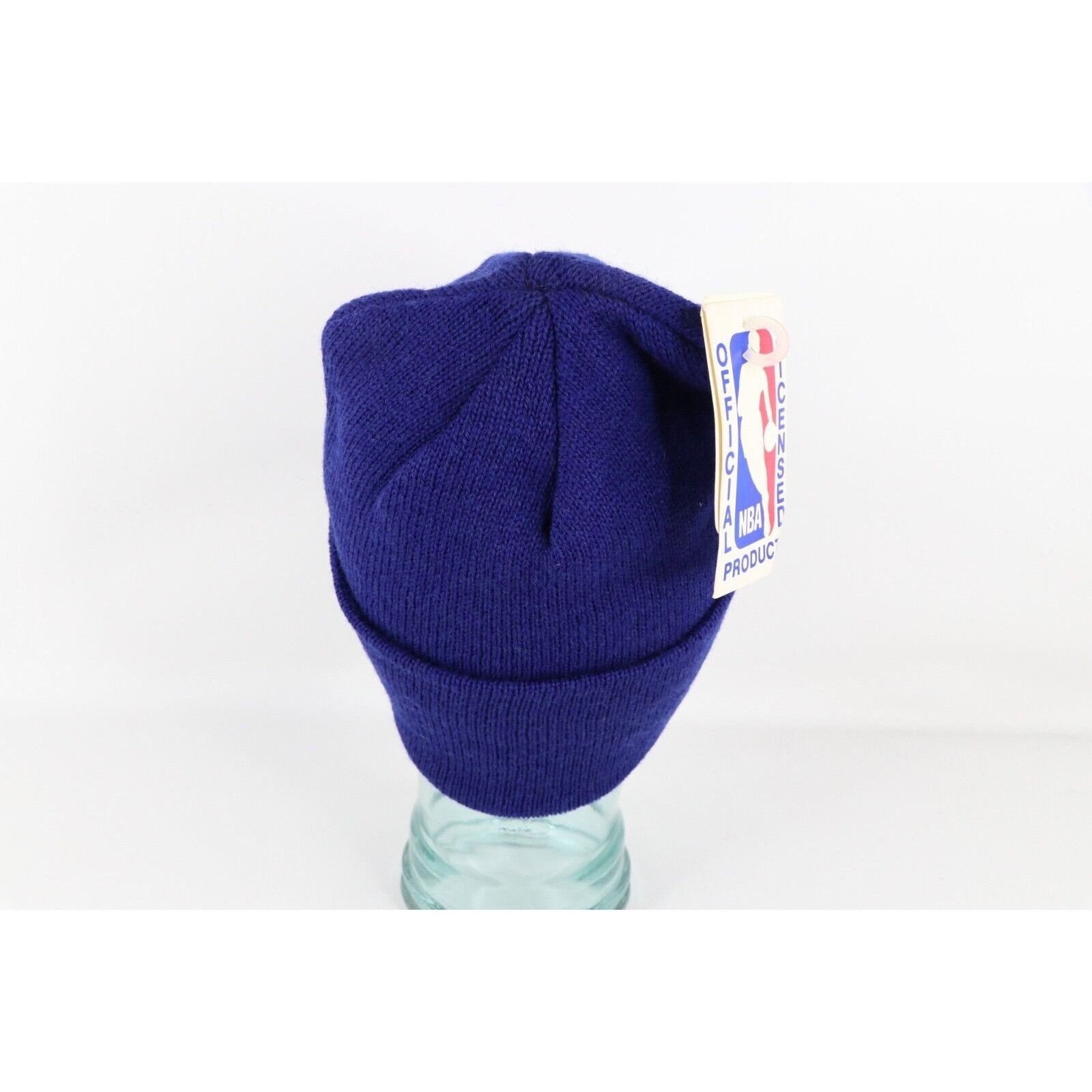Vintage NOS Vintage 90s Detroit Pistons Basketball Wool Beanie Hat Size ONE SIZE - 4 Thumbnail