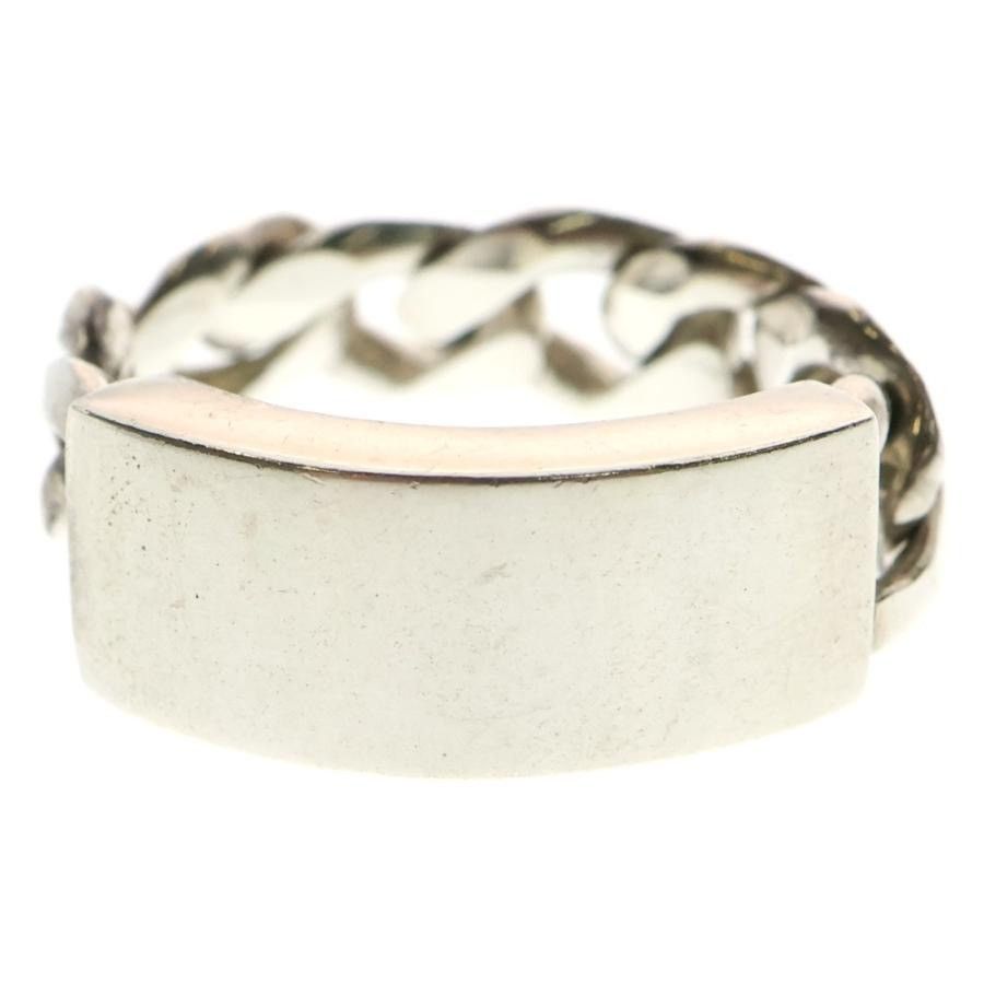 Tenderloin TENDERLOIN T-I.D.RING ID Ring with Chain, Silver 23 Size ONE SIZE - 4 Thumbnail