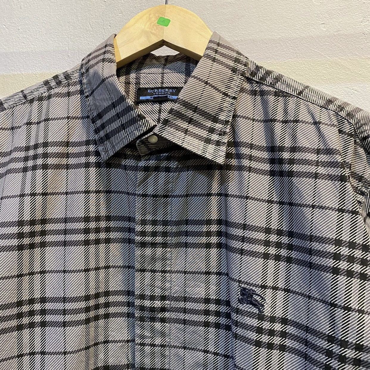 Burberry 🔥Burberry London Blue Label Nova Check Snap Button Jackets Size US L / EU 52-54 / 3 - 3 Thumbnail