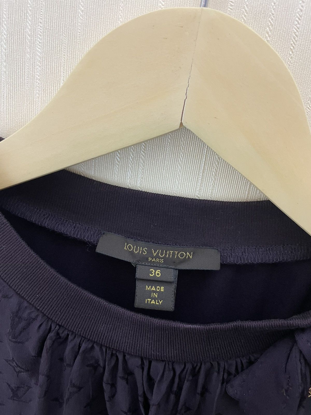 Designer × Louis Vuitton Louis Vuitton Viscose Monogram Sweatshirt Size XS / US 0-2 / IT 36-38 - 5 Thumbnail