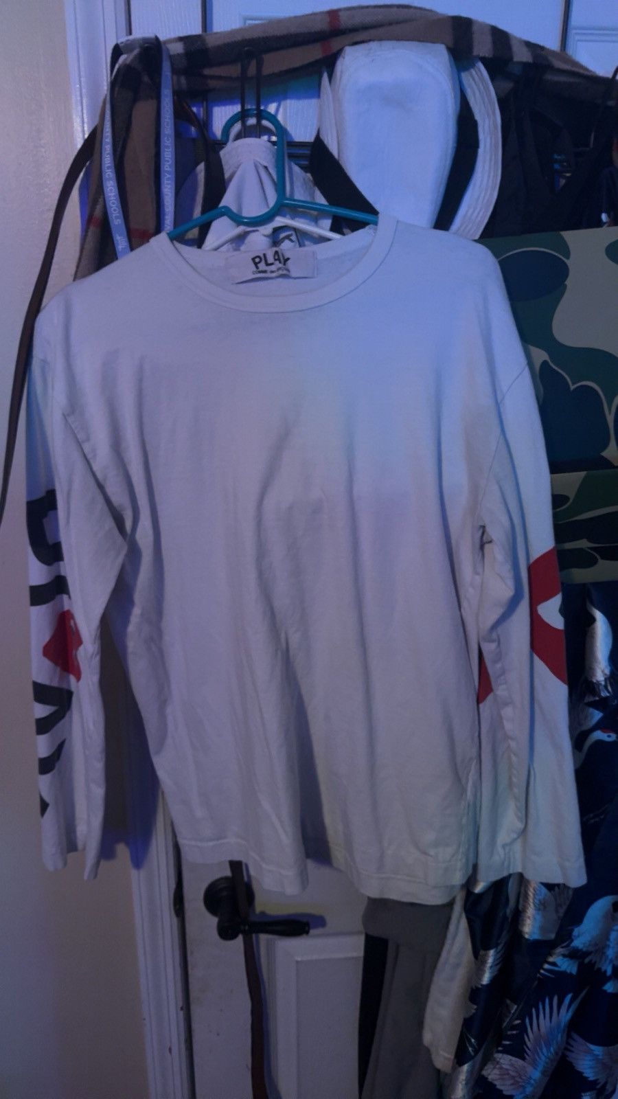 Comme des Garcons PLAY Comme Des Garcons PLAY “Heart Longsleeve” Size US M / EU 48-50 / 2 - 1 Thumbnail