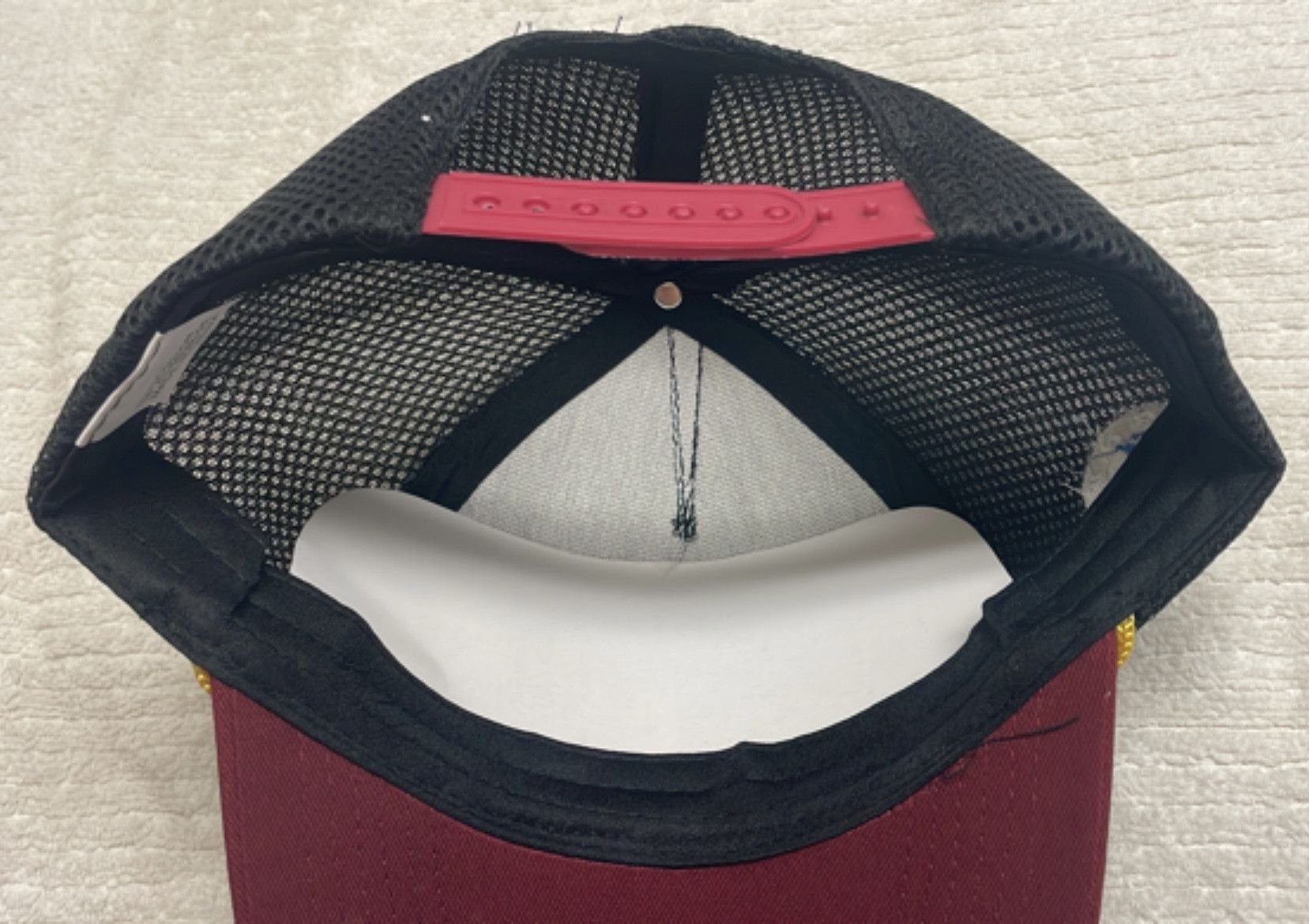 BMW Miami Heat BMW NBA Strapback Hat (Adult Size) Adjustable Size ONE SIZE - 5 Thumbnail