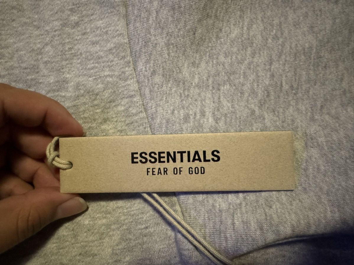 Essentials Essentials FOG FW24 Light Heather Gray Hoodie Size Medium Size US M / EU 48-50 / 2 - 8 Thumbnail