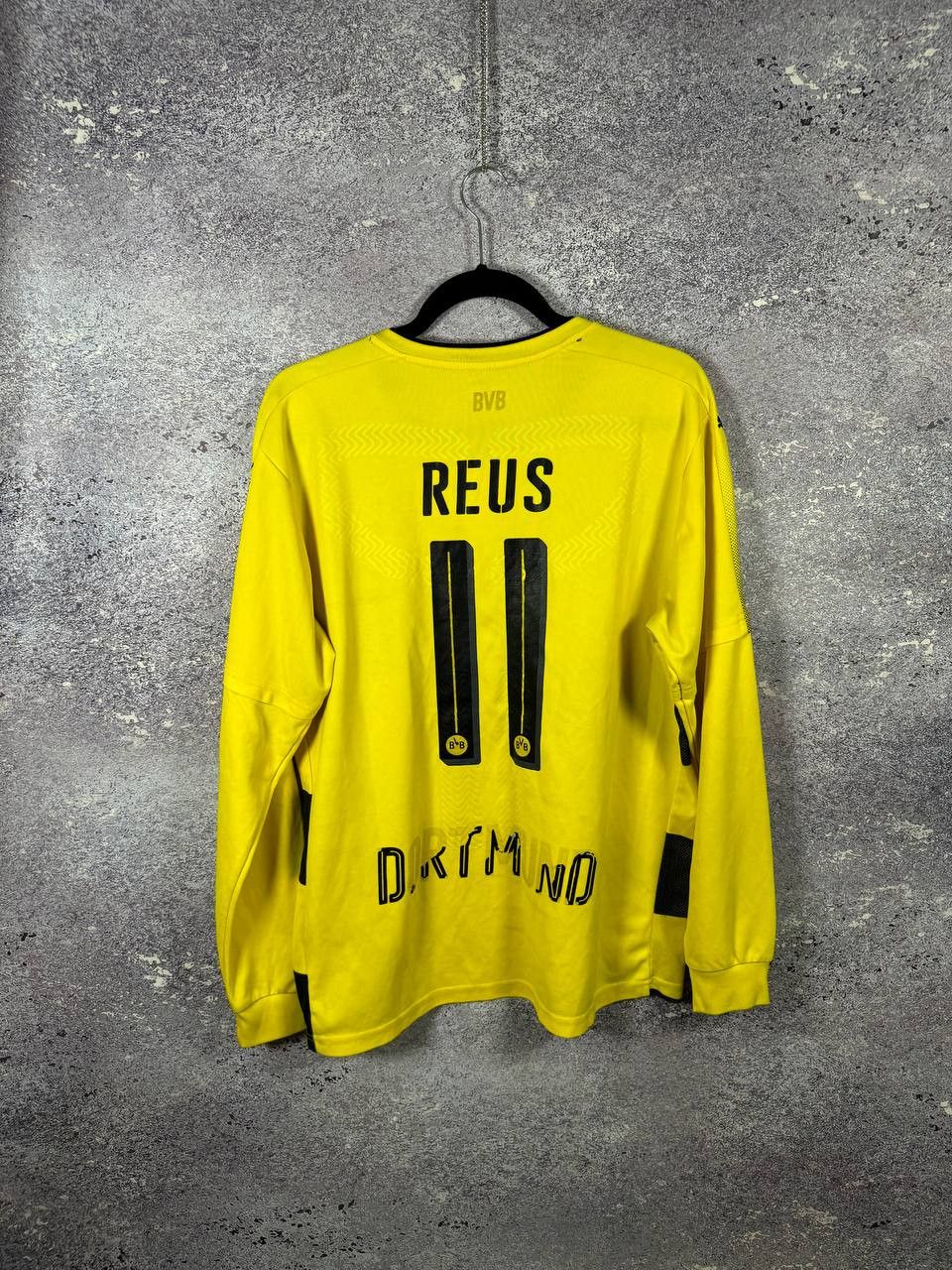 Puma × Vintage REUS Vintage Borussia Dortmund 2017/18 Puma Soccer Jersey Size US L / EU 52-54 / 3 - 2 Thumbnail