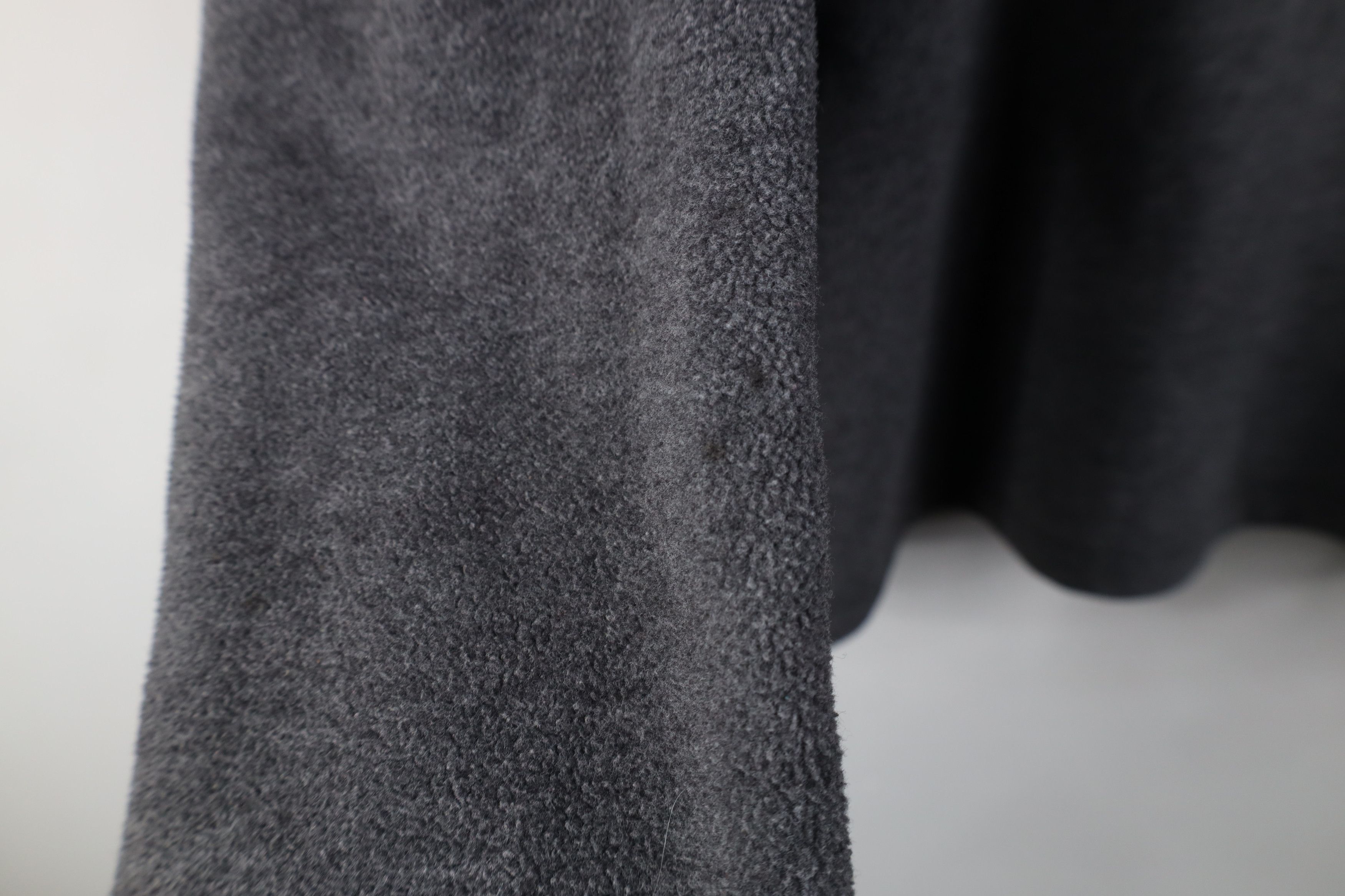 Gap Vintage 90s Y2K Gap Faded Blank V-Neck Fleece Sweater Gray Size US M / EU 48-50 / 2 - 6 Thumbnail