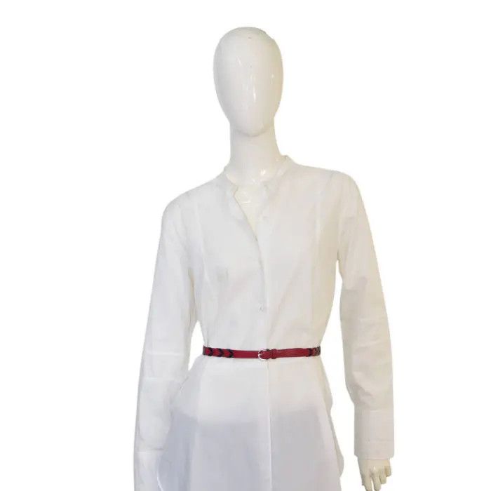 Hermes Hermes Red & Black Women's Waist Belt Size ONE SIZE - 5 Thumbnail
