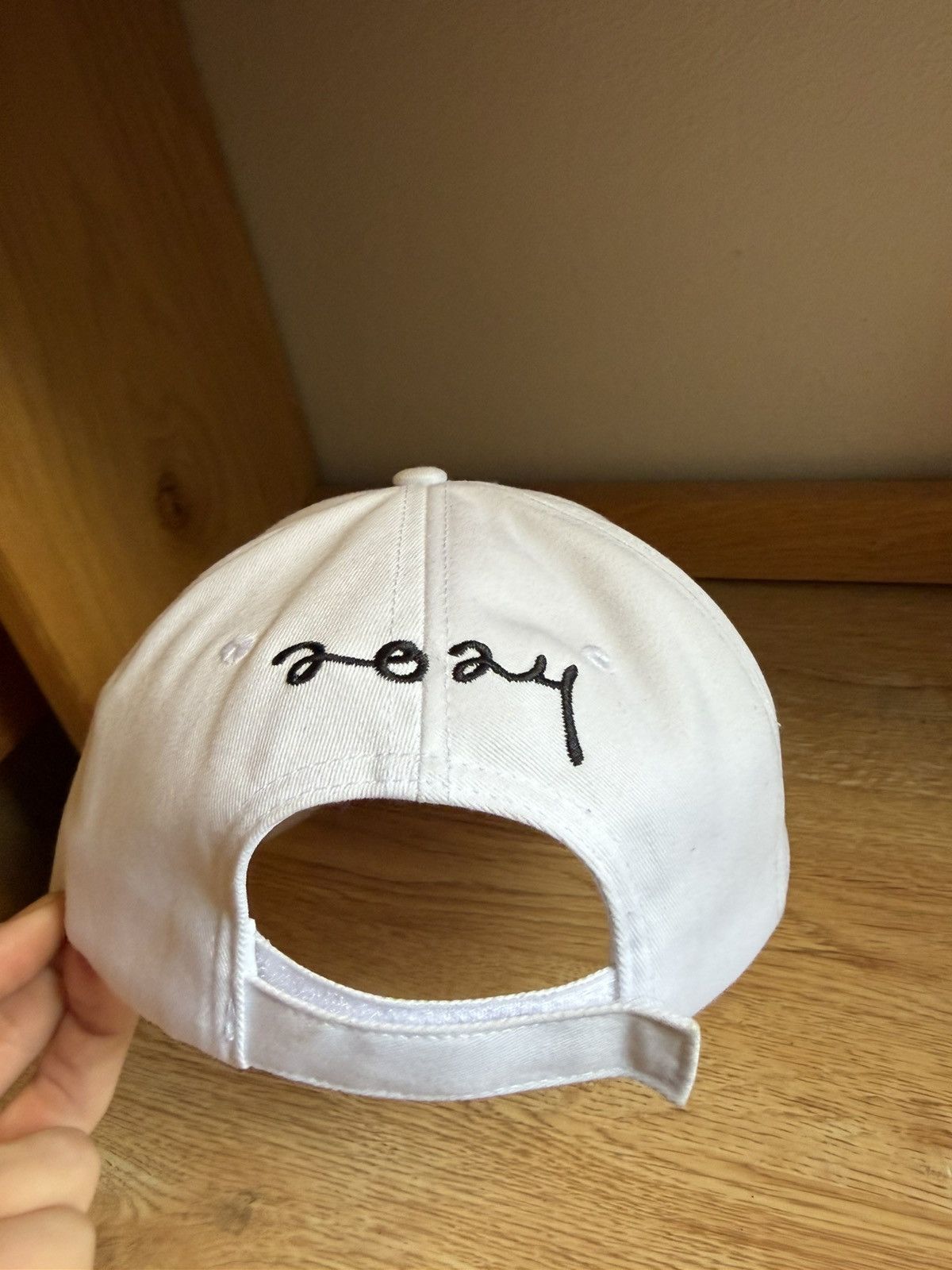 Asspizza Asspizza white pumpkin face hat. Size ONE SIZE - 3 Thumbnail