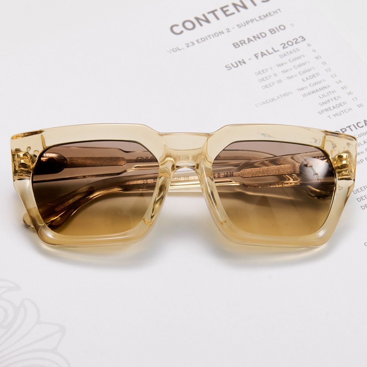 Chrome Hearts CHROME HEARTS JELLY & JAM MELLOW SUNGLASSES Size ONE SIZE - 6 Thumbnail