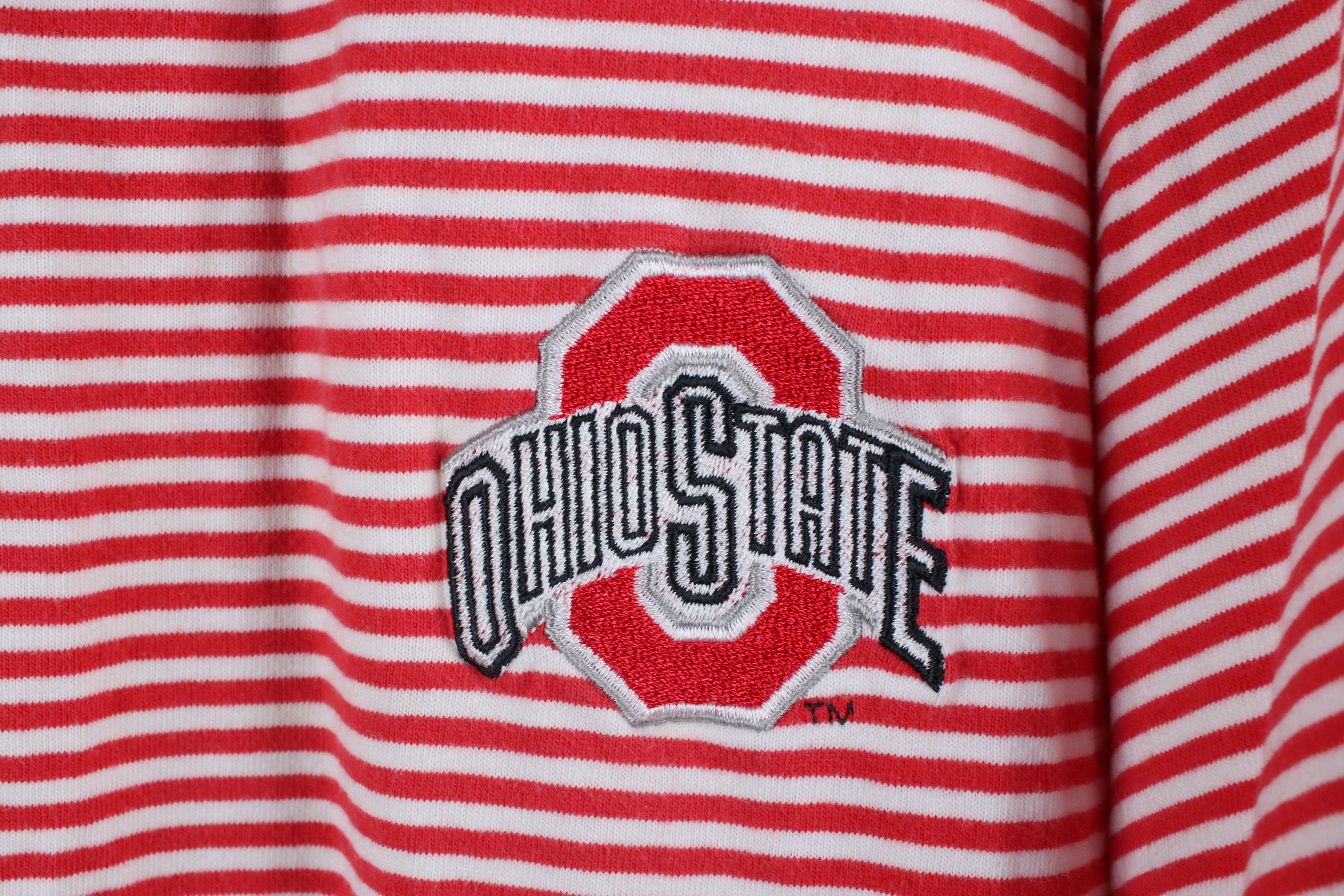 Champion × Vintage Vintage 90s Champion Ohio State University Polo Shirt Red Size US XL / EU 56 / 4 - 5 Thumbnail
