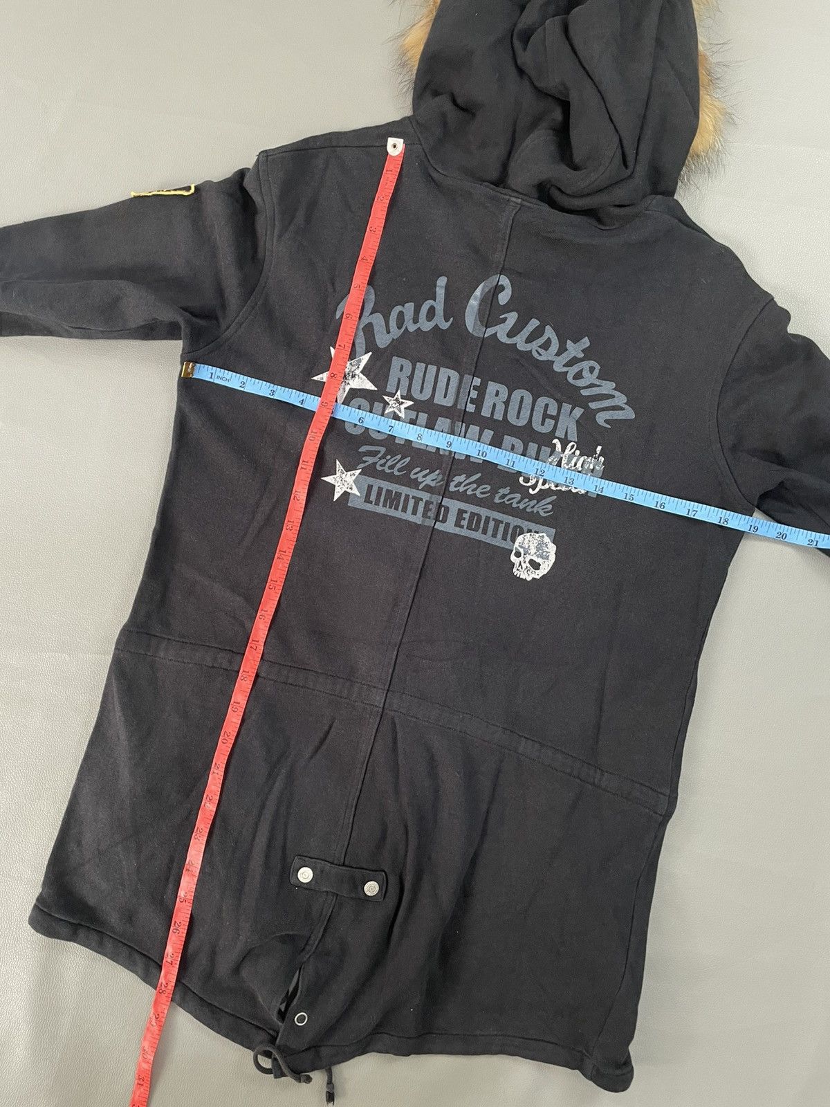 Hysteric Glamour Rad Custom Zip Fur Parka Hoodie Gothic Ifsix style Size US S / EU 44-46 / 1 - 8 Thumbnail