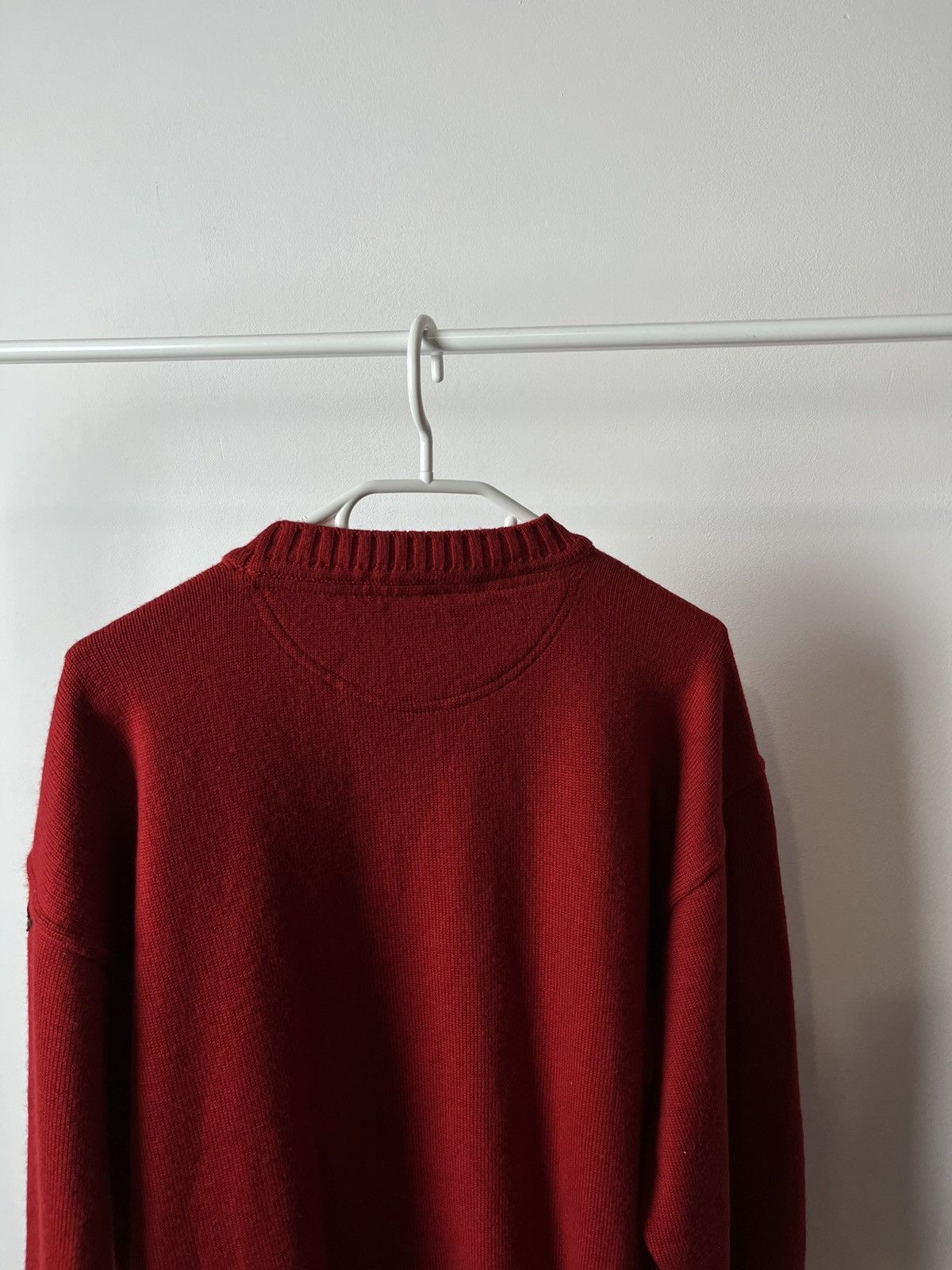 Paul & Shark × Vintage Vintage Paul Shark Heavy Knit Oversized Crew Neck Sweater Size US L / EU 52-54 / 3 - 9 Thumbnail